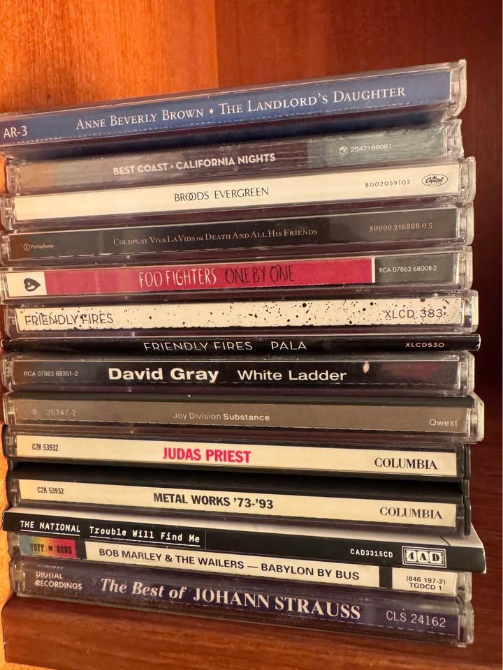CDs Foo Fighters Coldplay Joy Division Judas Priest, more!