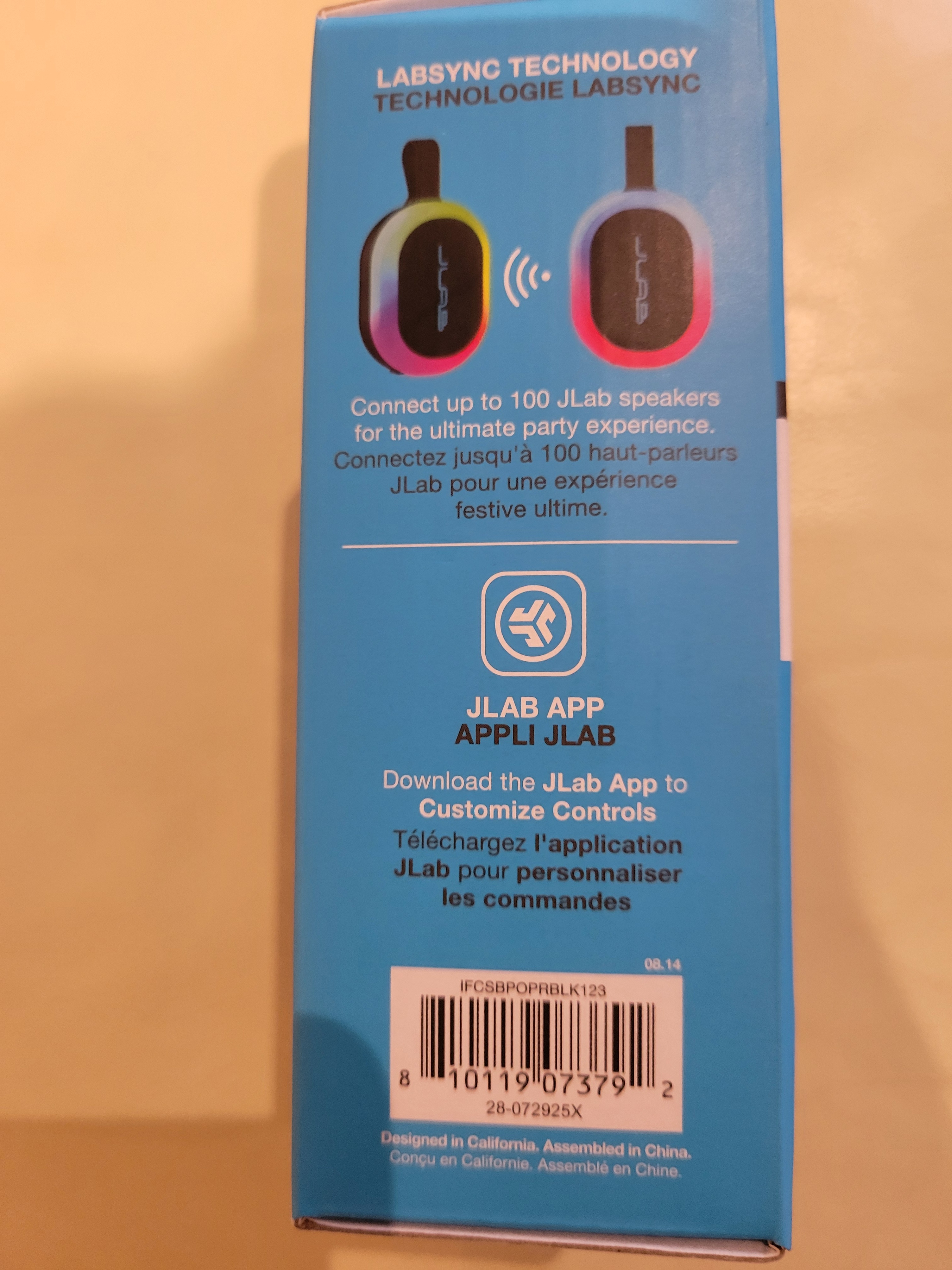 JLab Pop Splashproof Speaker