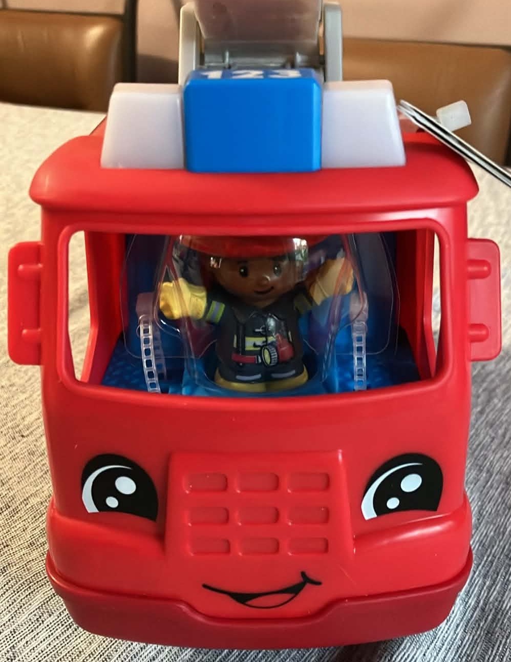 Little People Musical Push Fire Truck with 2 Figures (New) - photo 2