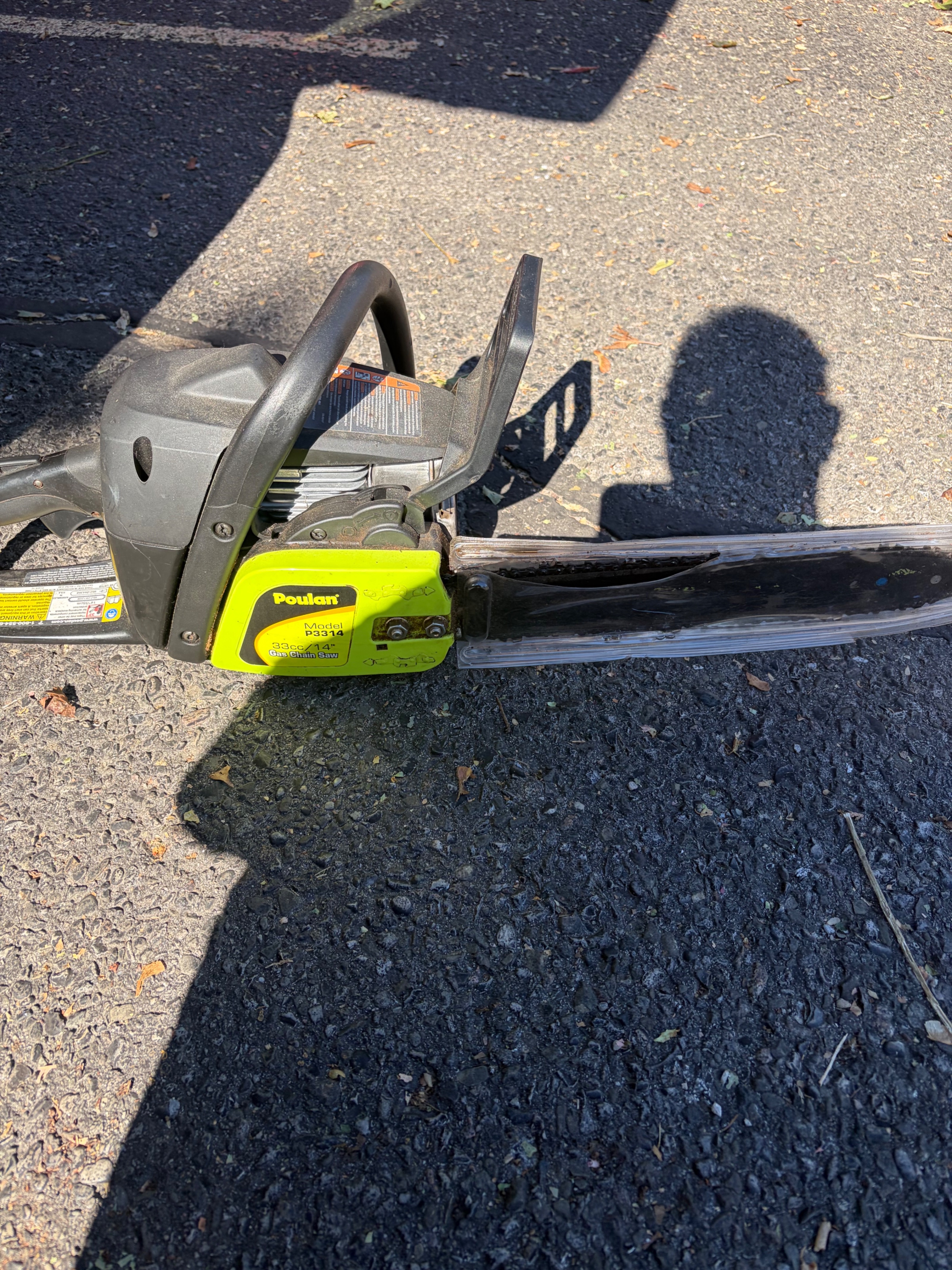 Poulan P3314 33cc 14-inch Gas Chainsaw