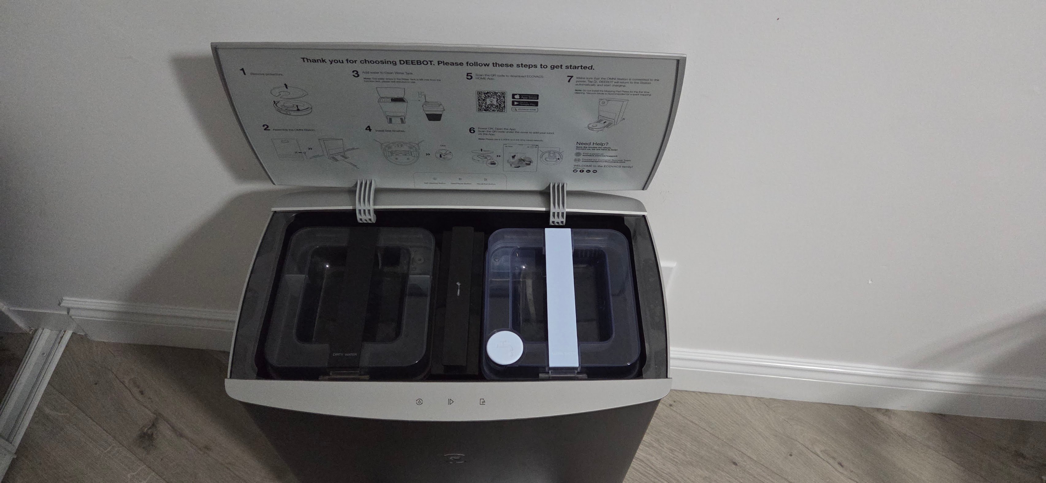 Ecovacs Deebot X1 Robot Vacuum and OMNI Station - photo 3