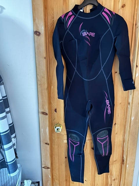 BARE Sport 3mm Women's Full Wetsuit Black/Pink