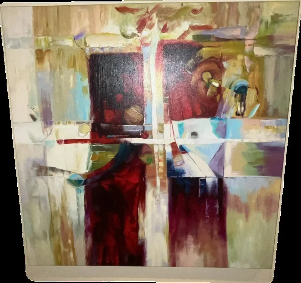 Large Abstract Modern Art Canvas Painting Decor