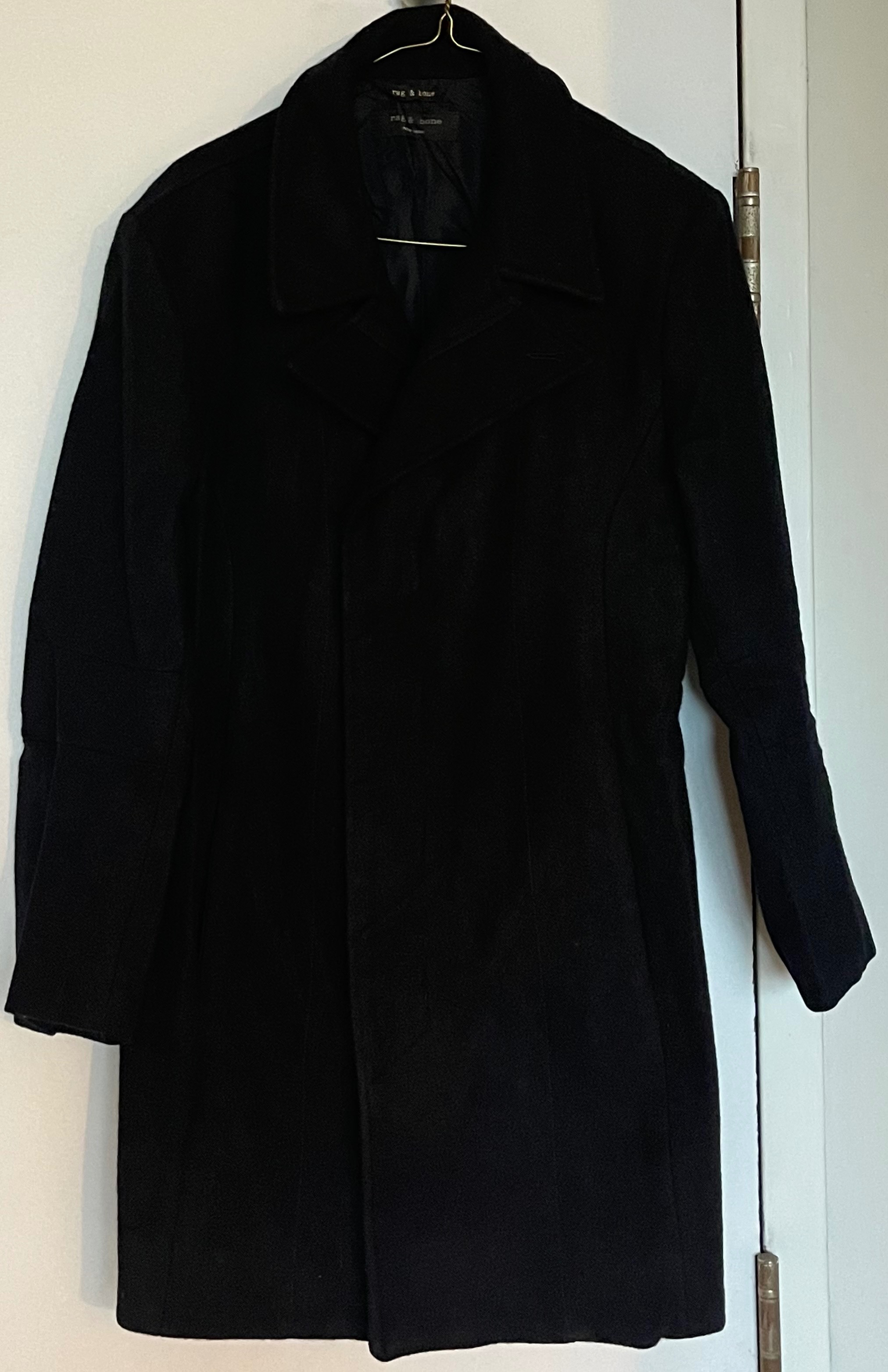Rag & Bone Made in USA Wool Overcoat (Women's 8) - photo 2