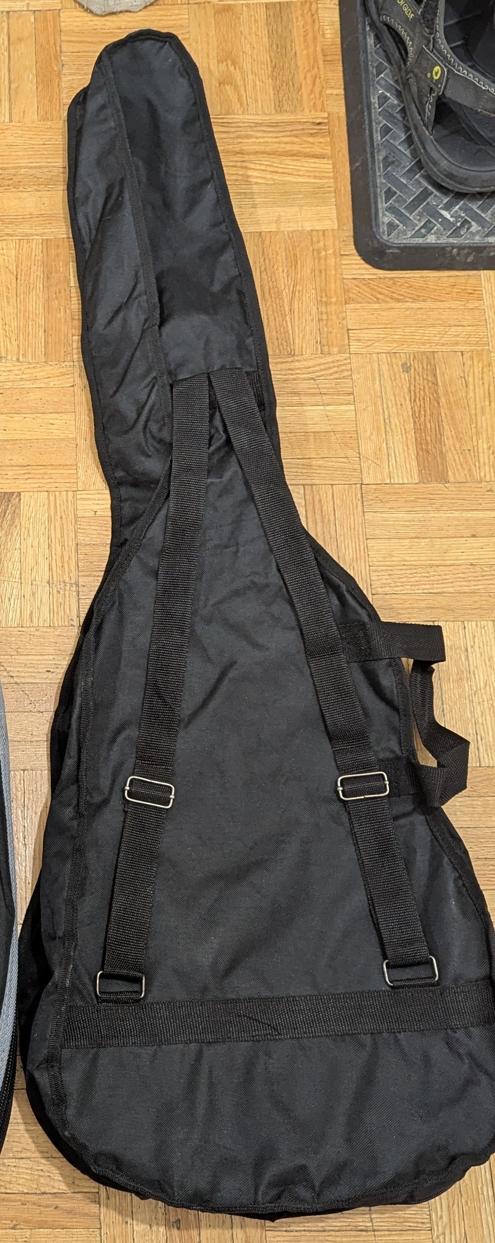 Guitar without Padded Gig Bag Soft Case Unlined Cover Backpack - photo 2