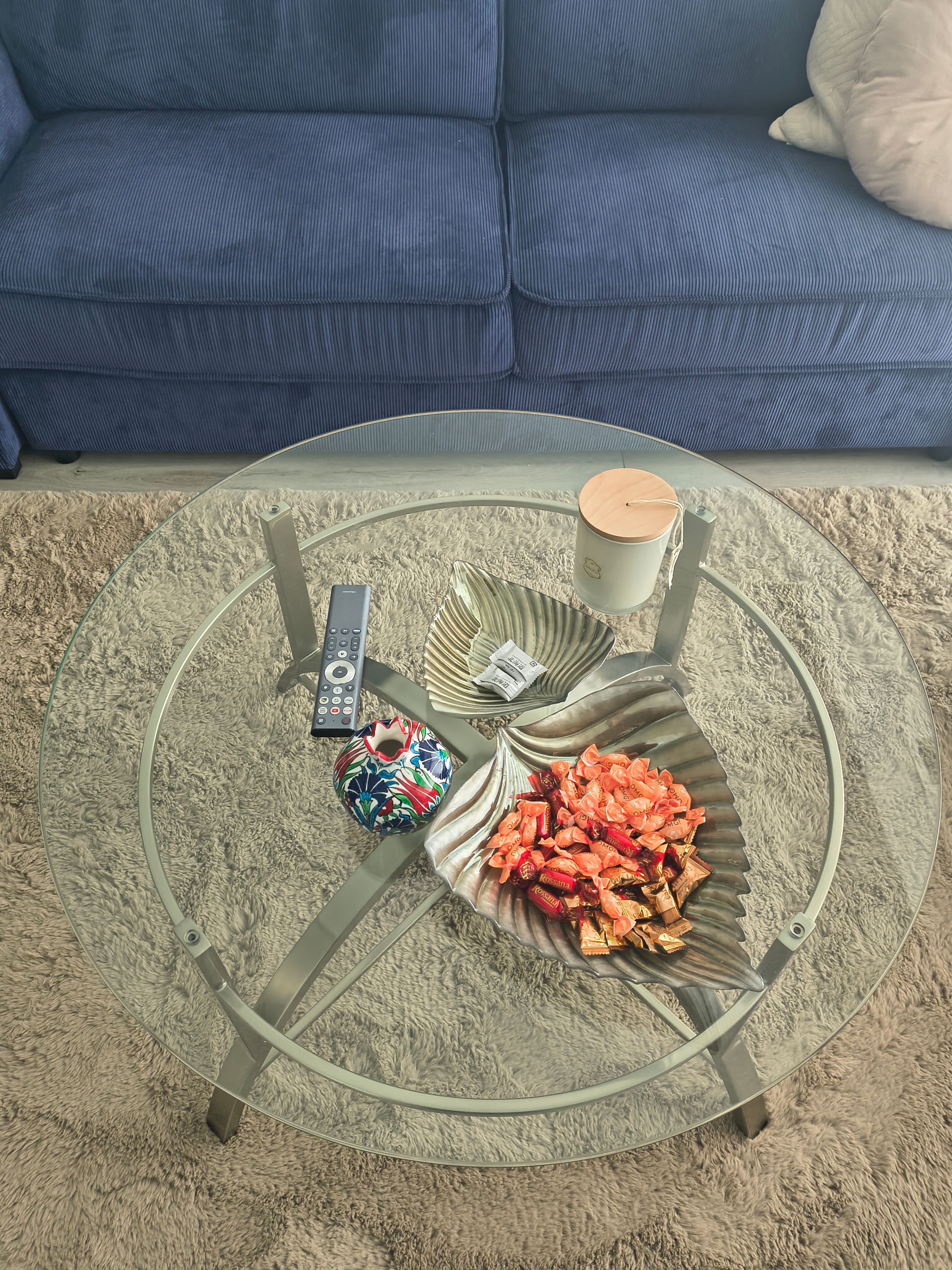 Bernhardt Glass Coffee Table and Side Table (Set) - photo 3