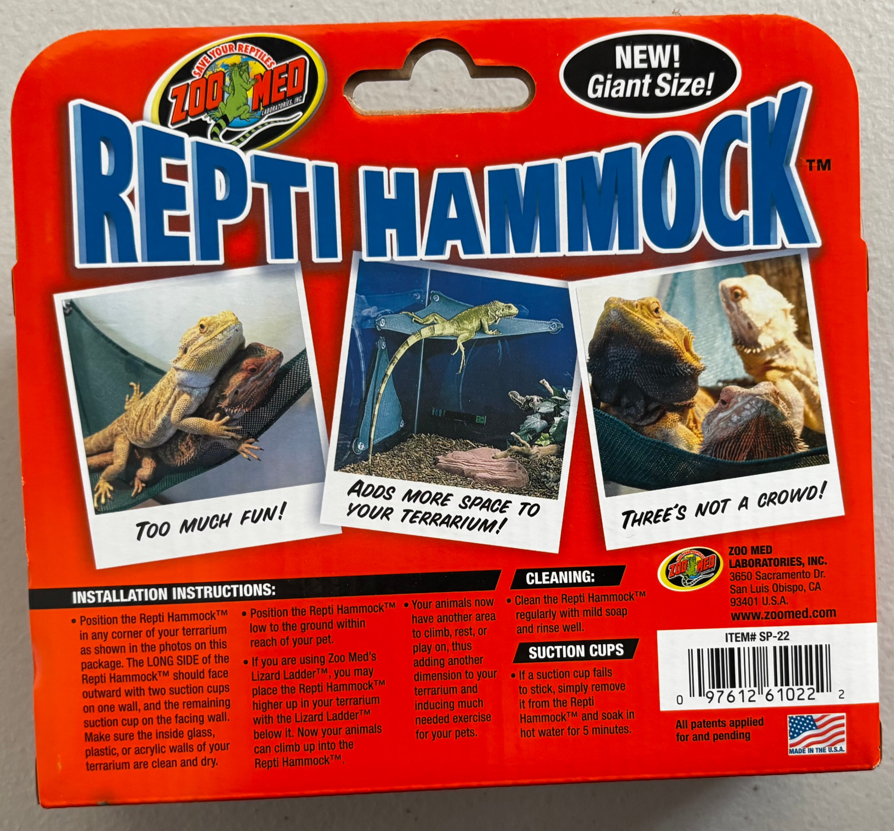 Zoo Med Repti Hammock Giant Size Terrarium Decor - photo 2