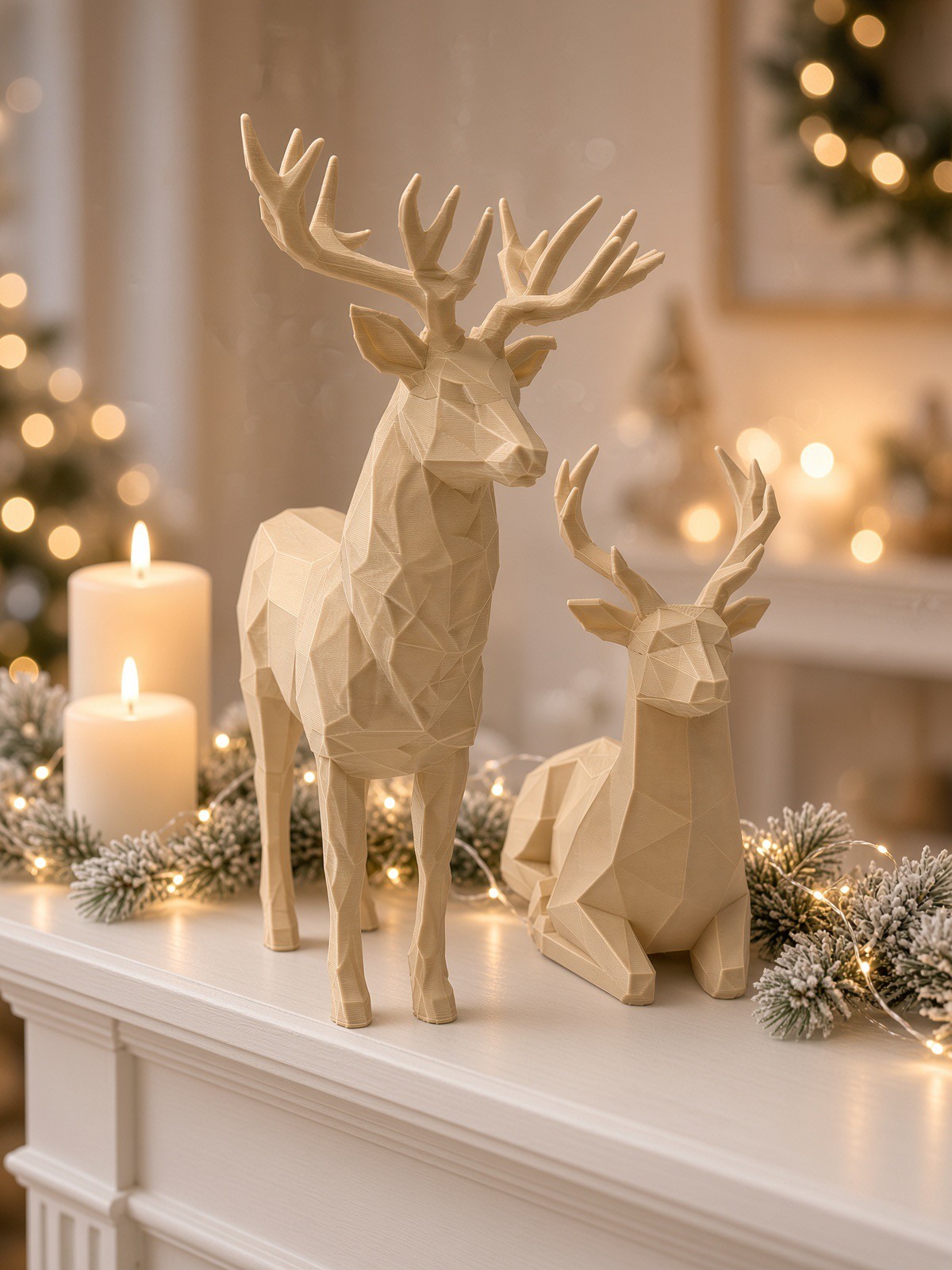 Sitting Deer, 3D Printed - photo 3
