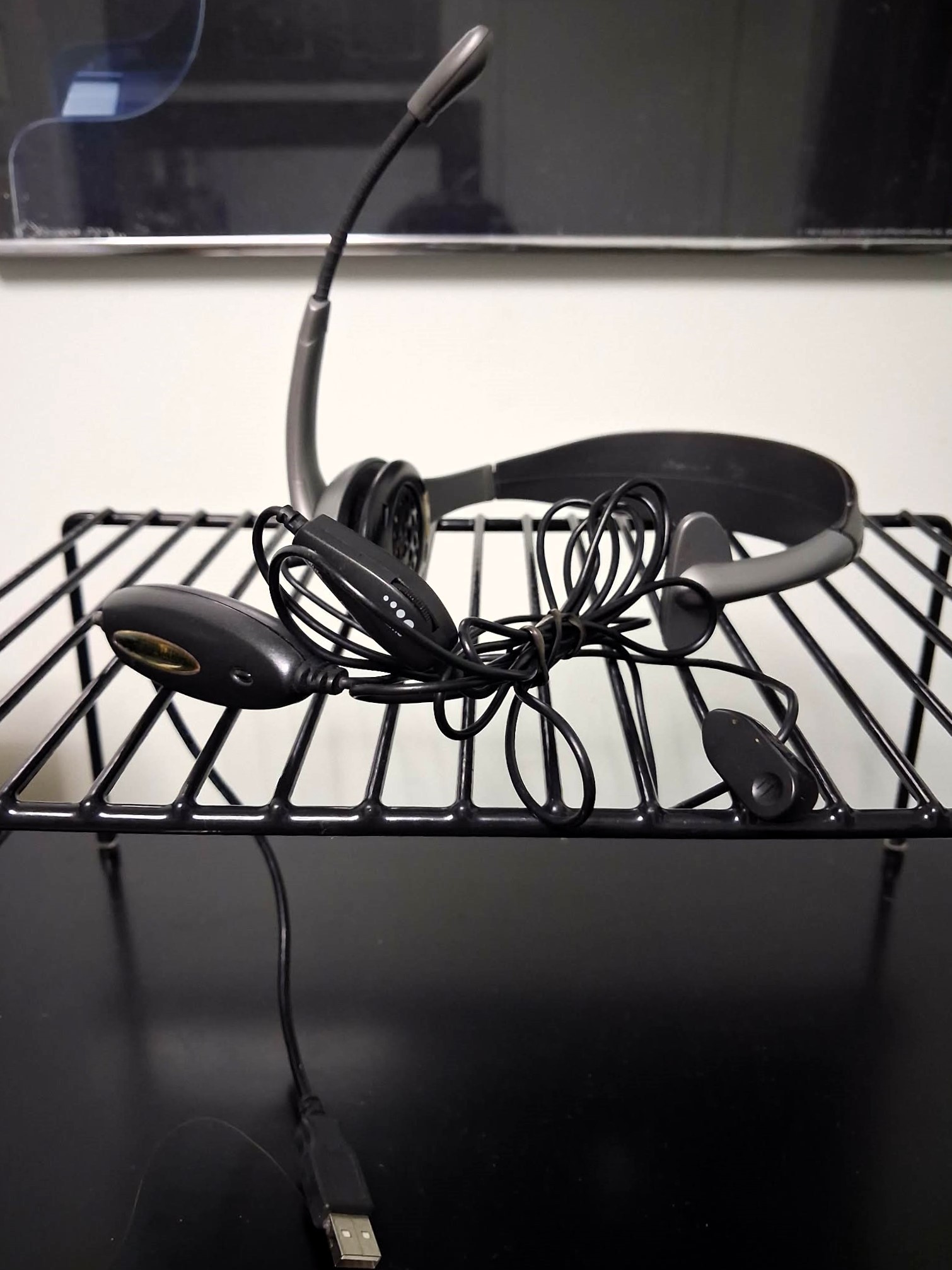 Cyber Acoustics USB PC Headset Noise-Canceling Mic - Excellent - photo 2
