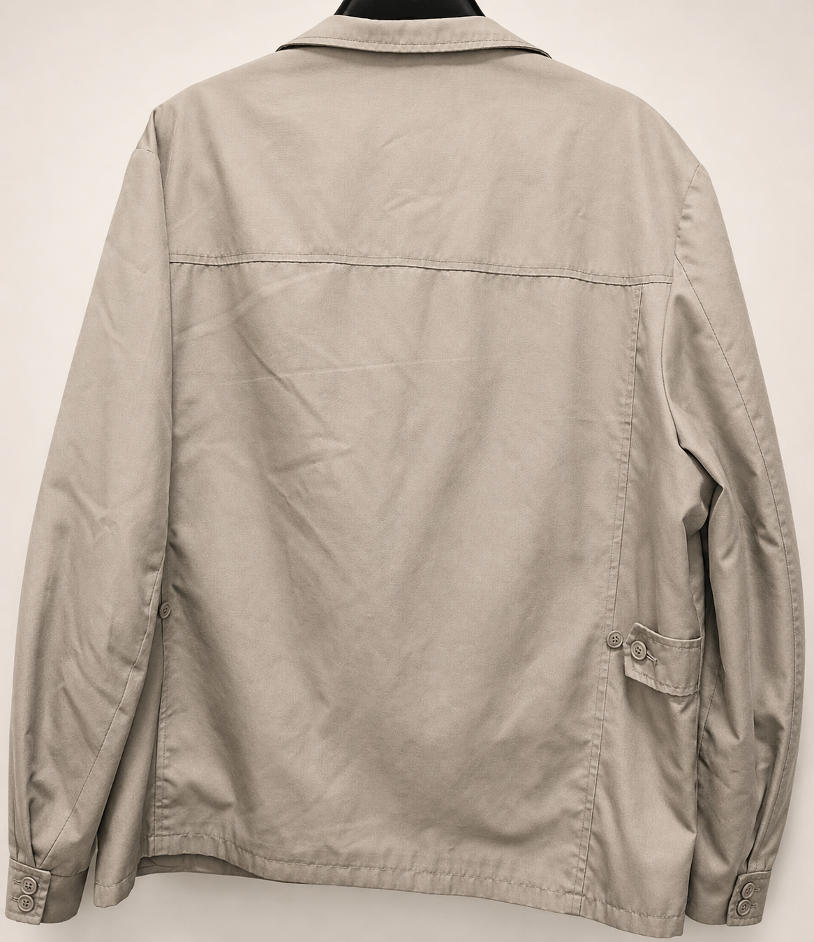 London Fog Men’s Beige Windbreaker Jacket – 46R/XL - photo 3