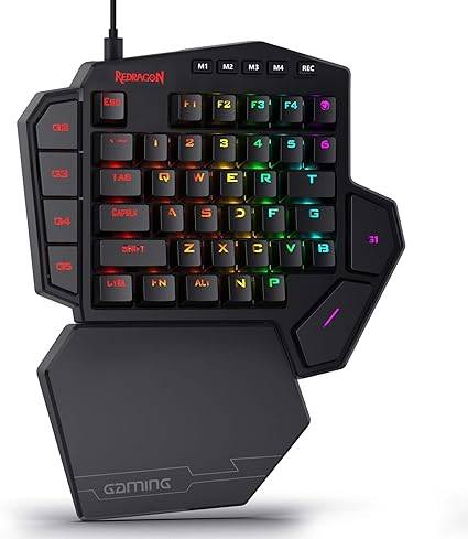 NEW Redragon K585 DITI One-Handed Mechanical Gaming Keyboard