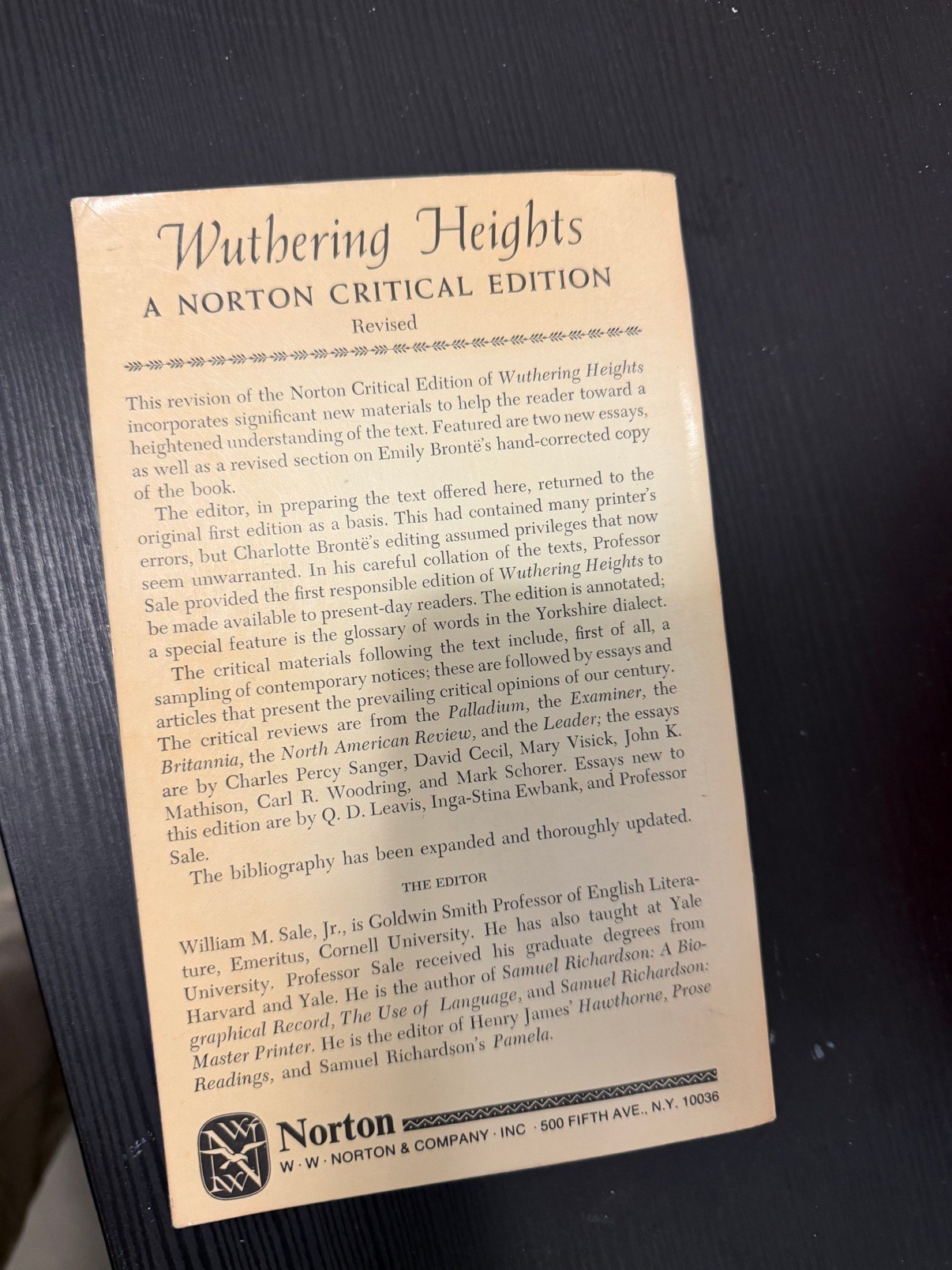 Wuthering Heights (Norton Critical Edition, Revised) - photo 2