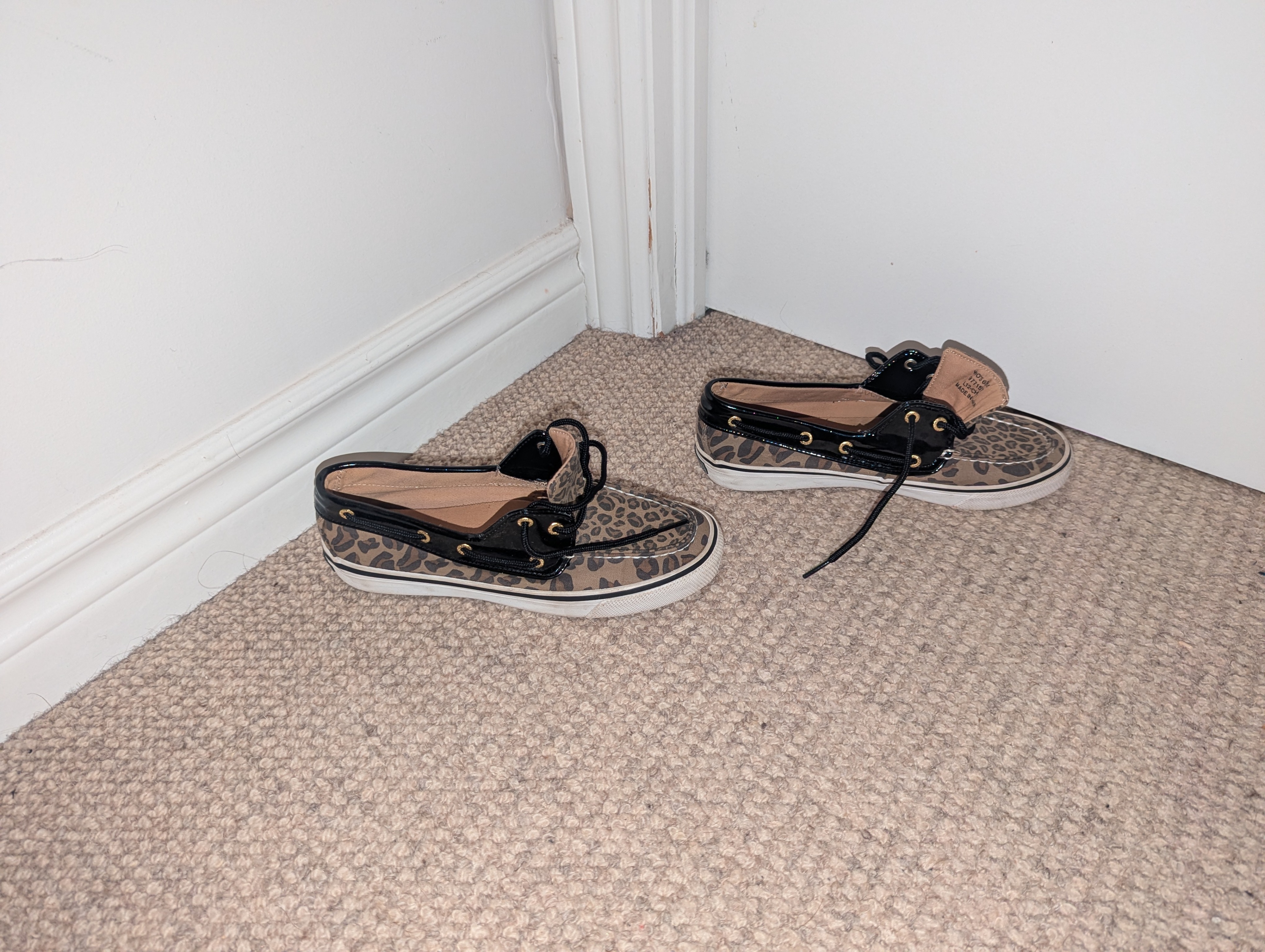 Sperry Top-Sider Leopard Boat Shoes, Women's 6.5M - photo 3