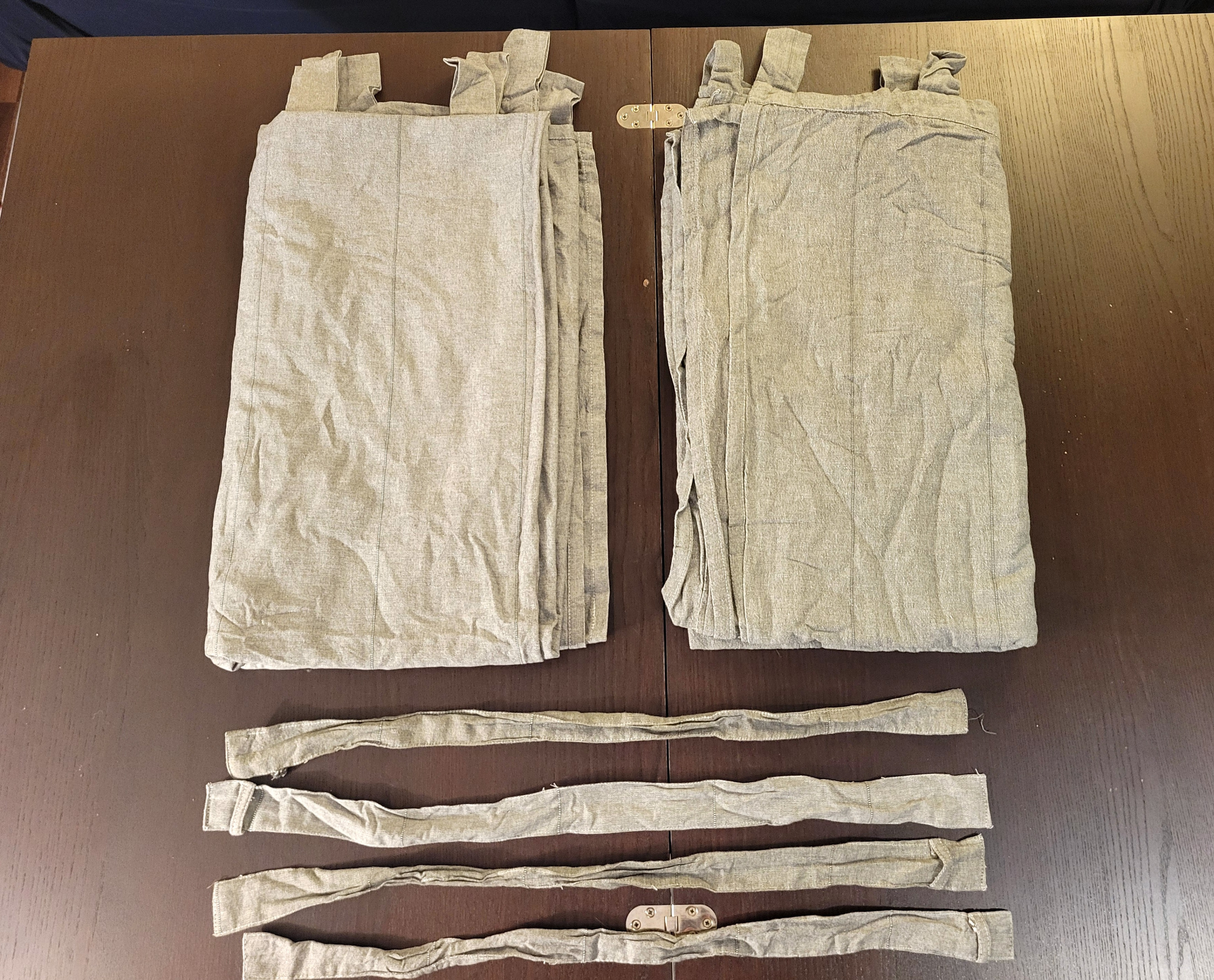 50 x 90 " linen curtains (set of 2) - photo 3