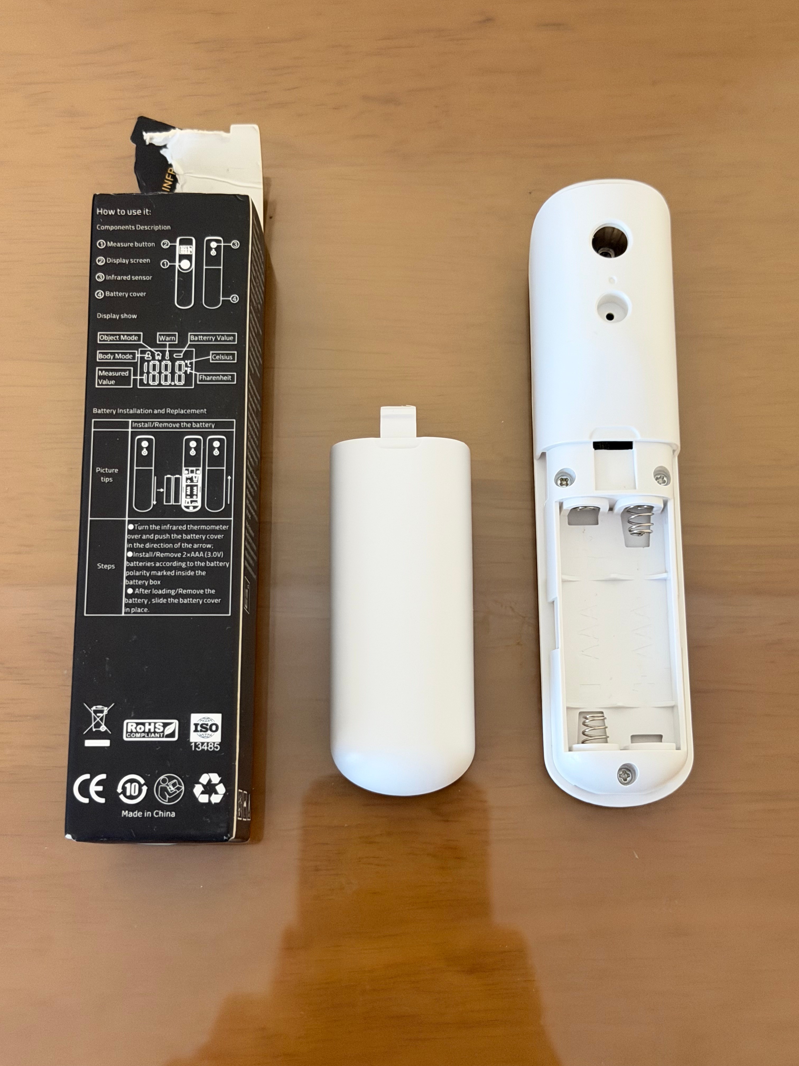 IR-FM01 Non-Contact Infrared Forehead Thermometer - photo 5