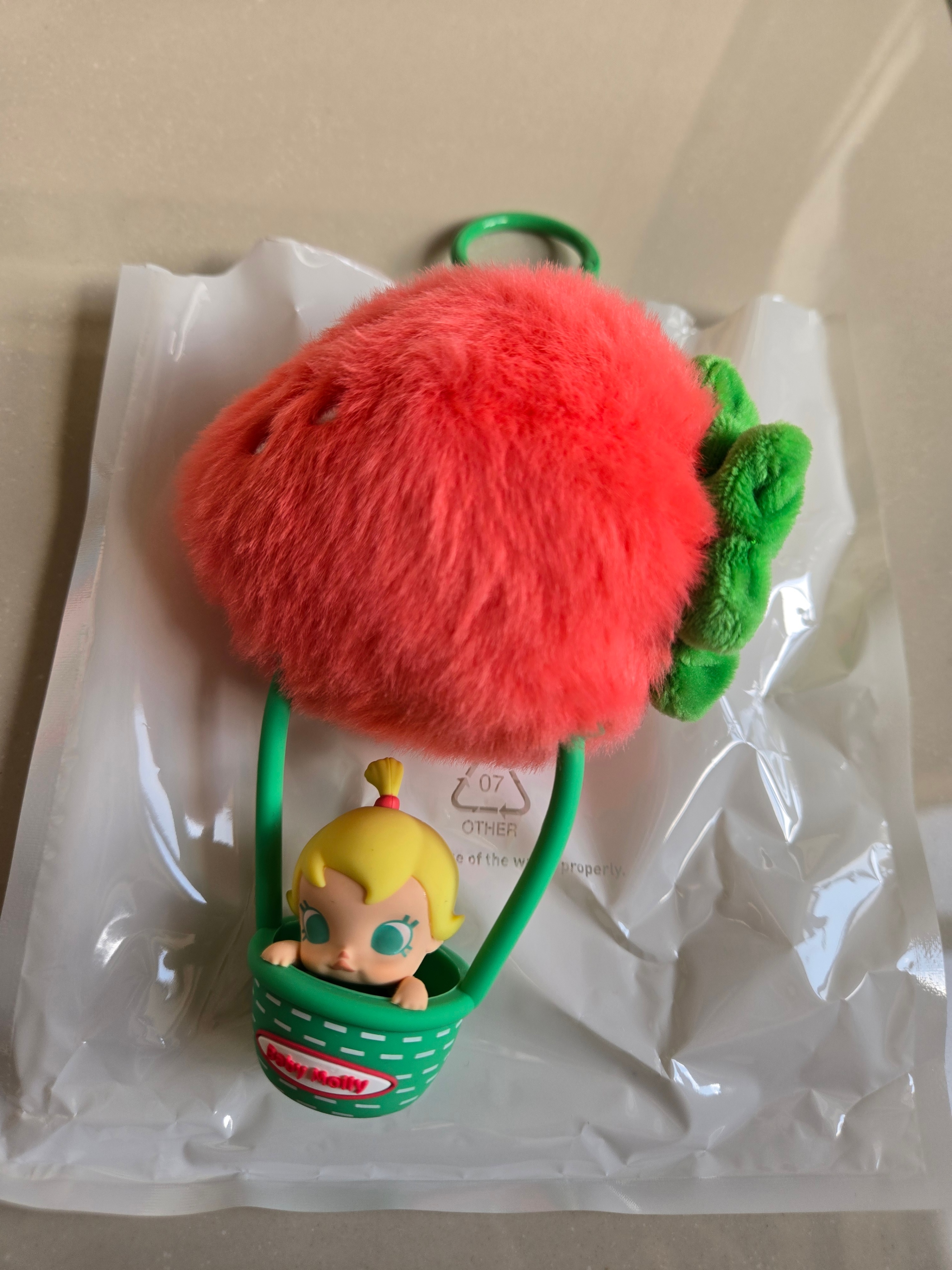 Pop Mart Baby Molly Berry Mist Sachet Pendant Keychain - photo 3
