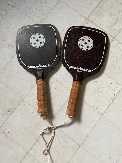 Vintage 1970s Pickle-Ball Inc. Wooden paddles - photo 2