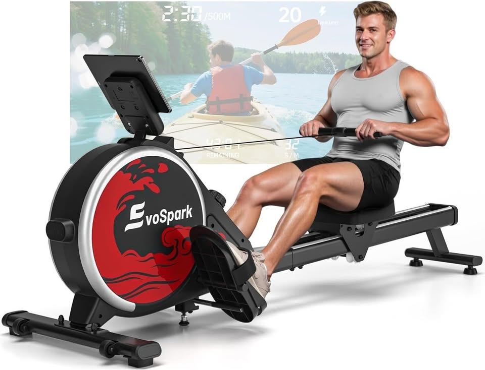 50. Rowing Machine, Magnetic, 350 lb Capacity