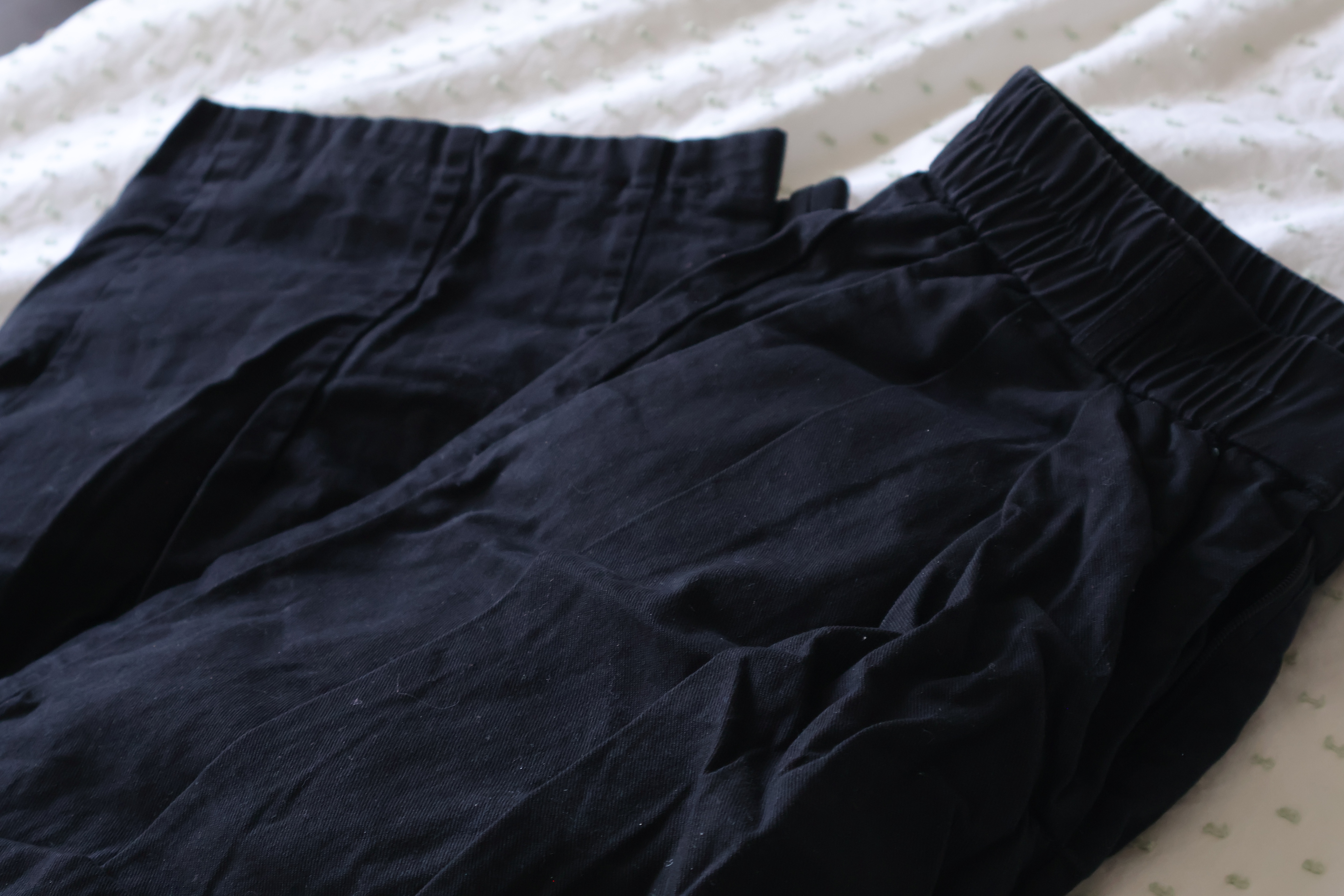 Black pleated pants - photo 2