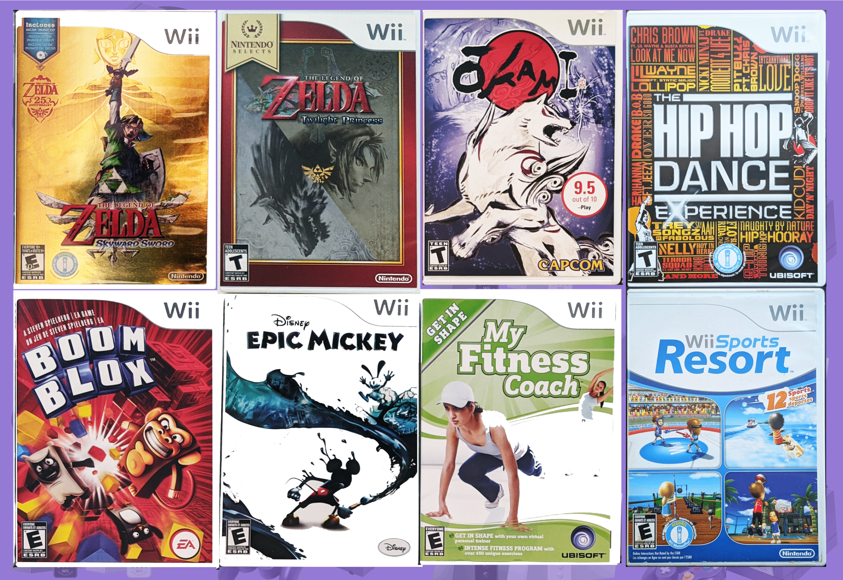 Nintendo Wii Games - Prices Firm and As Marked
