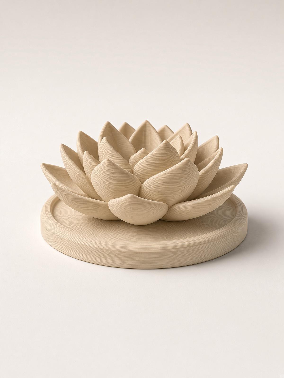 Lotus Incense Holder, 3D Printed - photo 5