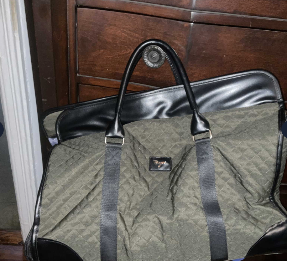 Tanous Quilted Garment Duffel Bag - photo 2