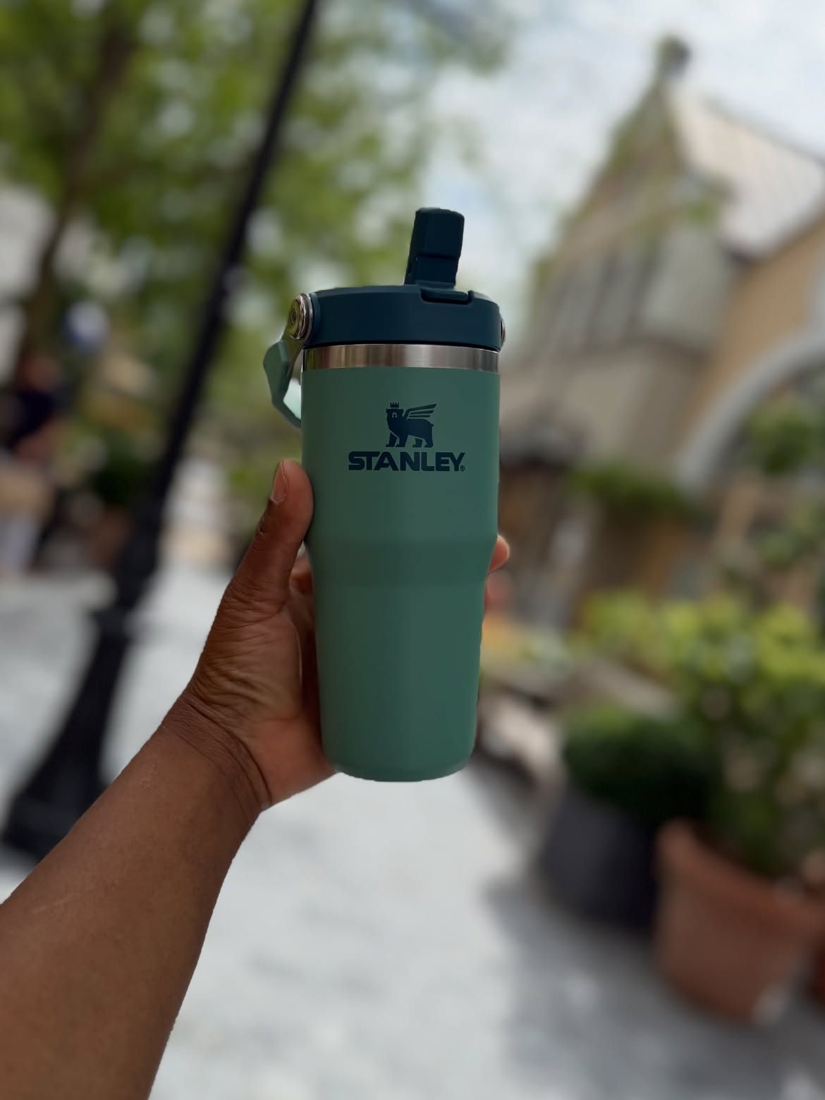 Stanley Tumbler 14 Oz - Spring Green - Perfect for young kids - photo 5