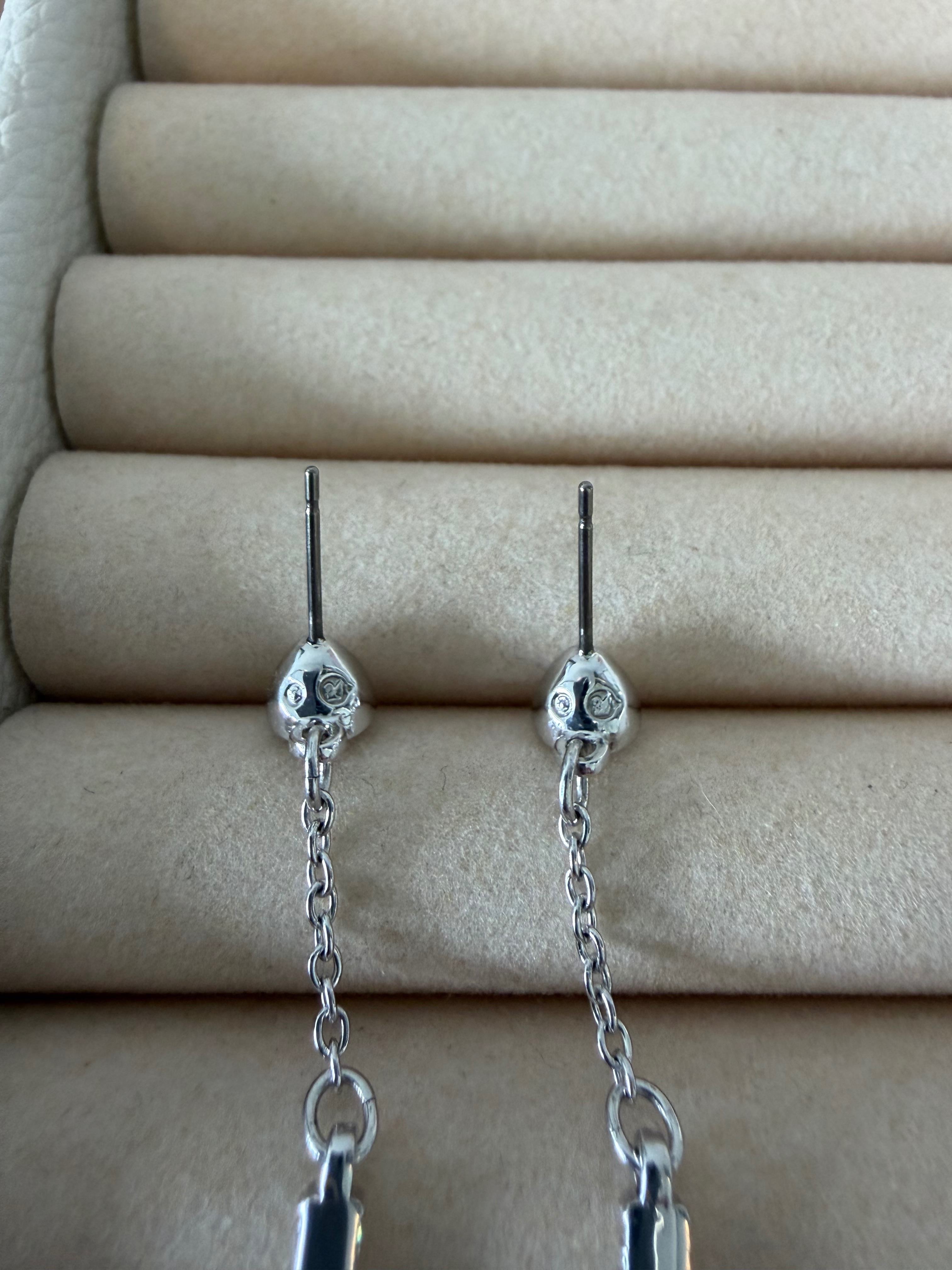 Swarovski Bar Drop Earrings - photo 4