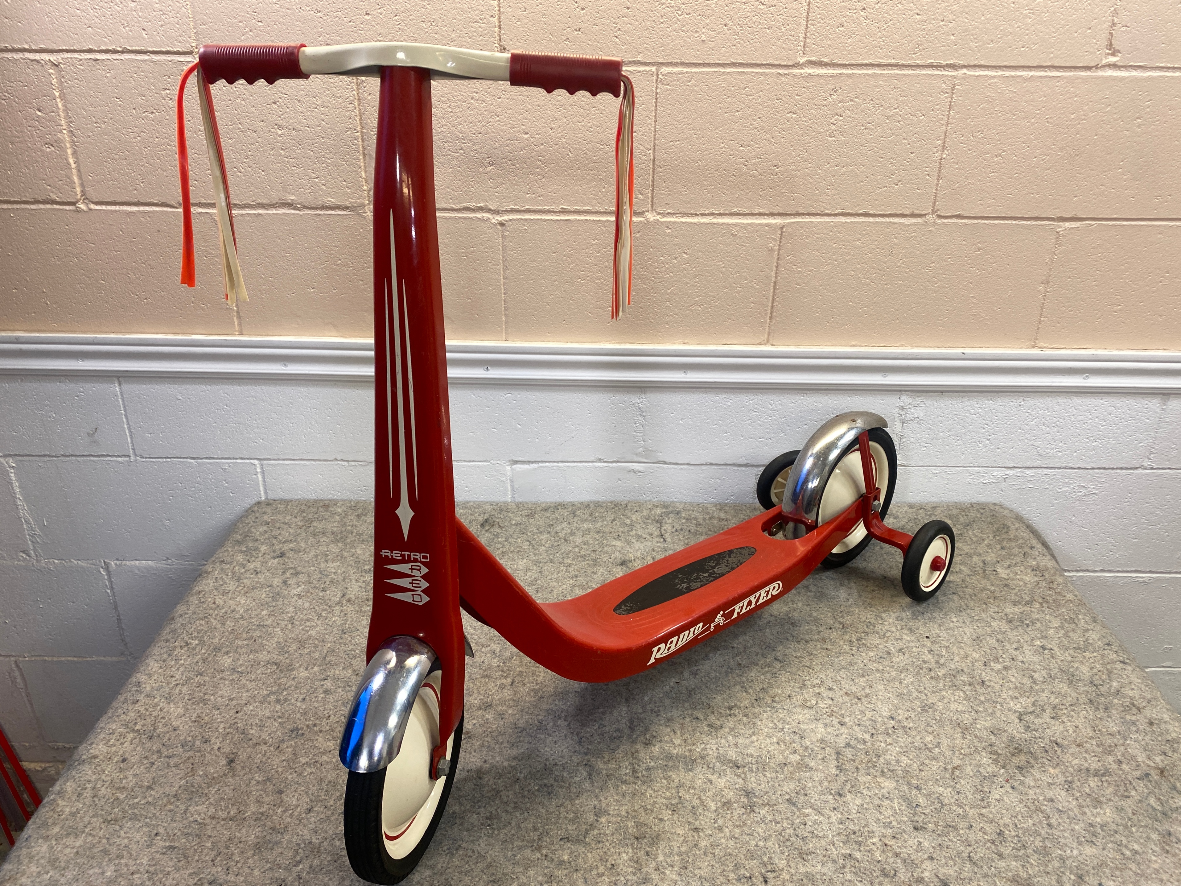 Vintage Radio Flyer Red Kids Scooter