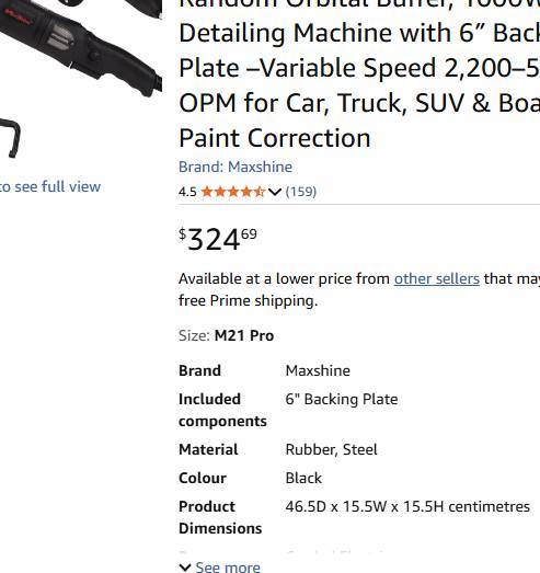 47. Maxshine M21 Pro Dual Action Polisher - photo 5