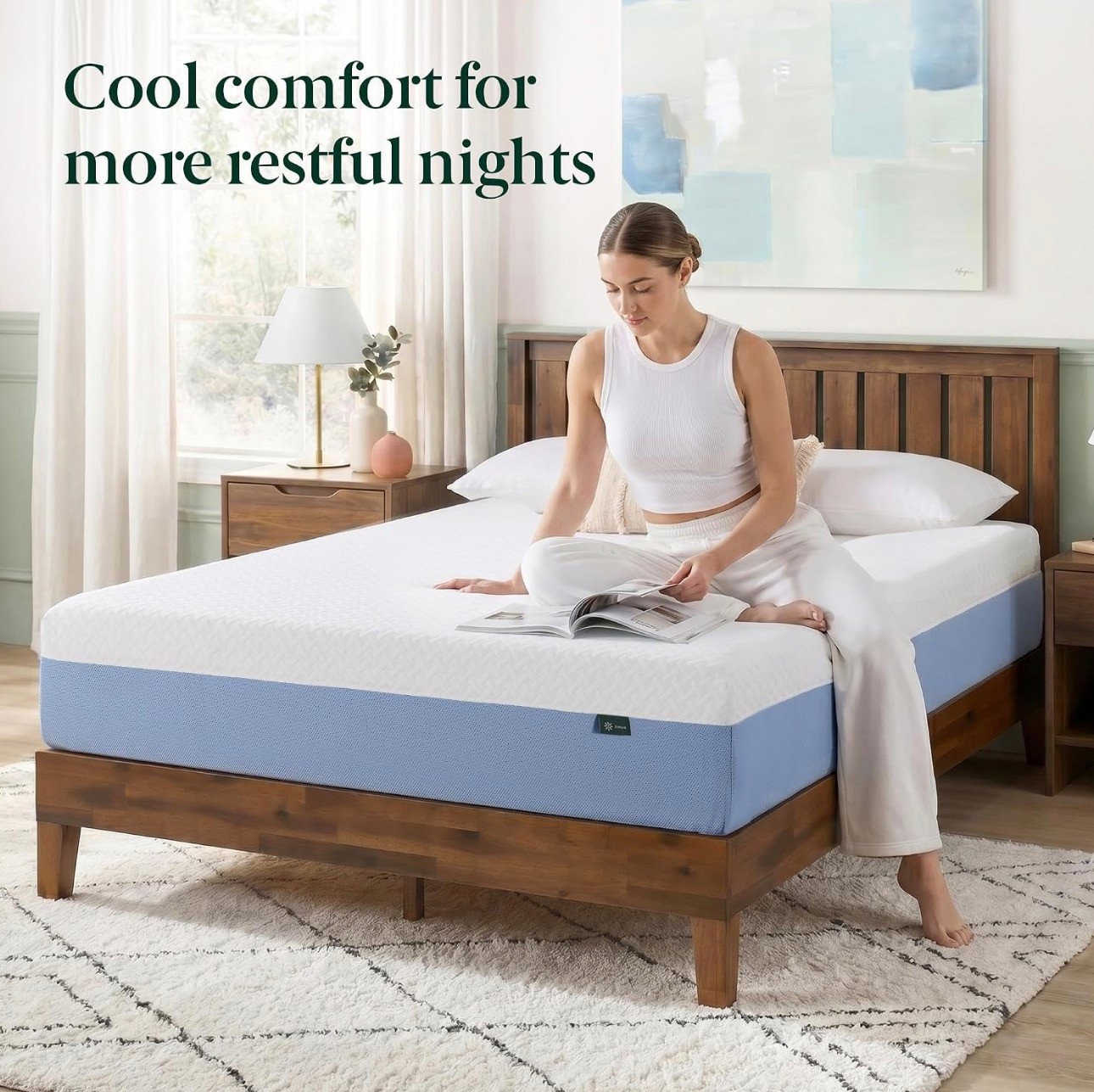 Full size 10" Foam Mattress Pressure Relief CertiPUR-US Foam - photo 5