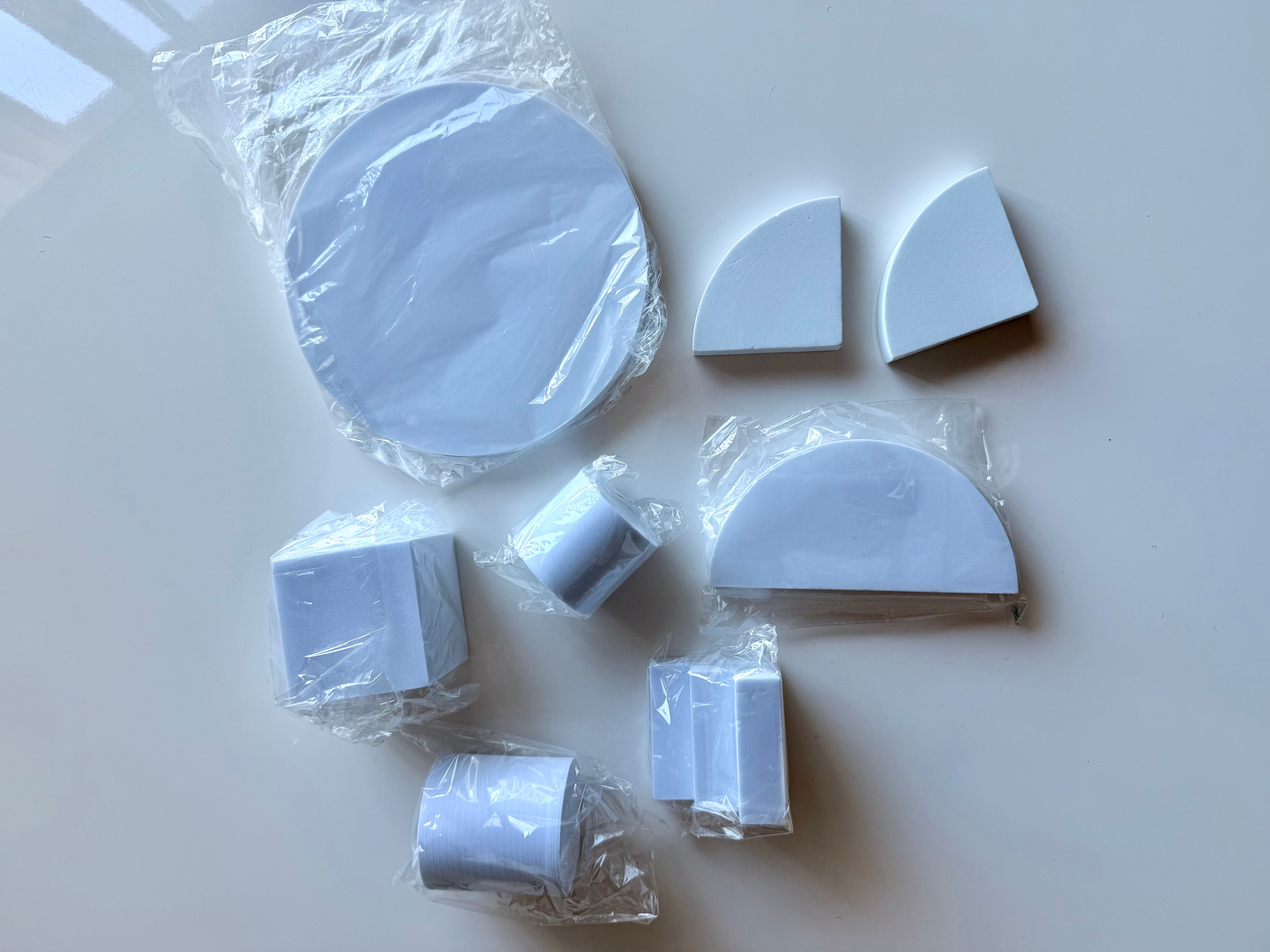 EVA Foam Product Photography Display Props Set - 8pcs - photo 3