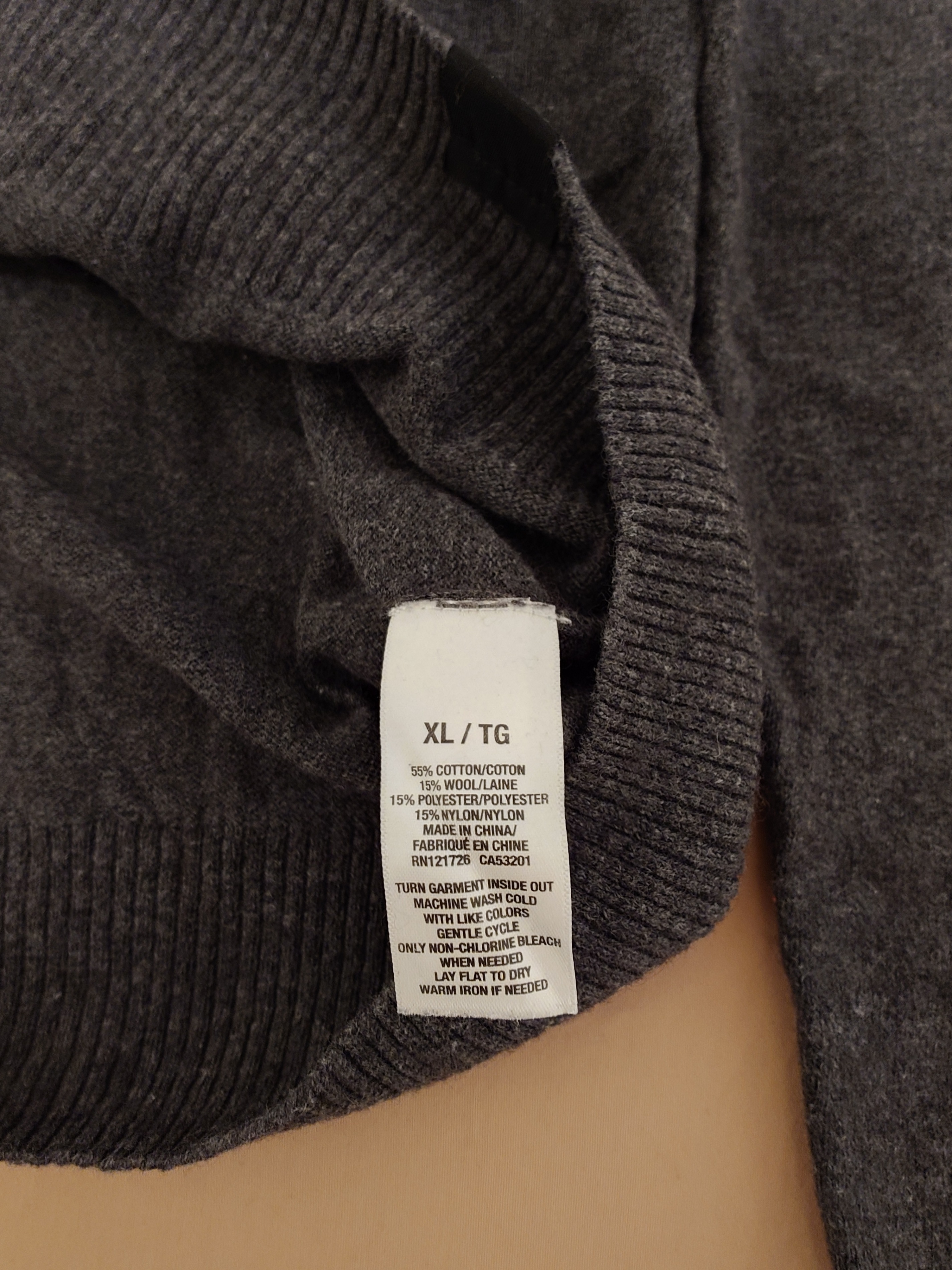 Sweater Men's XL Grey - photo 3