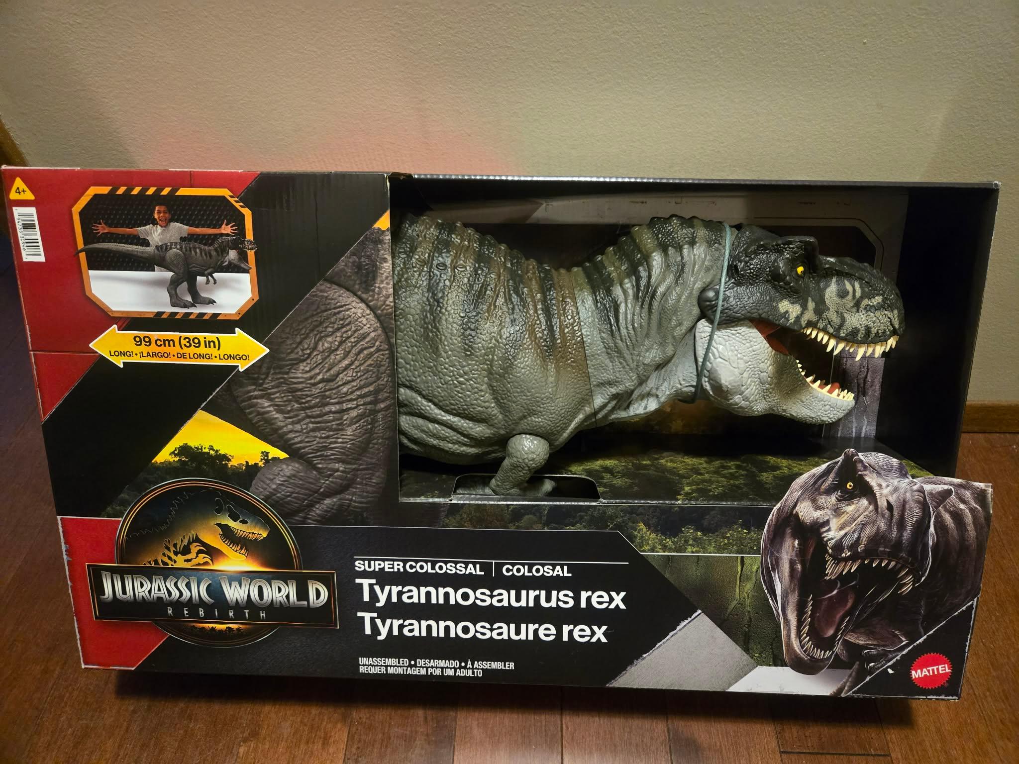 Jurassic World Rebirth Super Colossal Tyrannosaurus Rex T-Rex