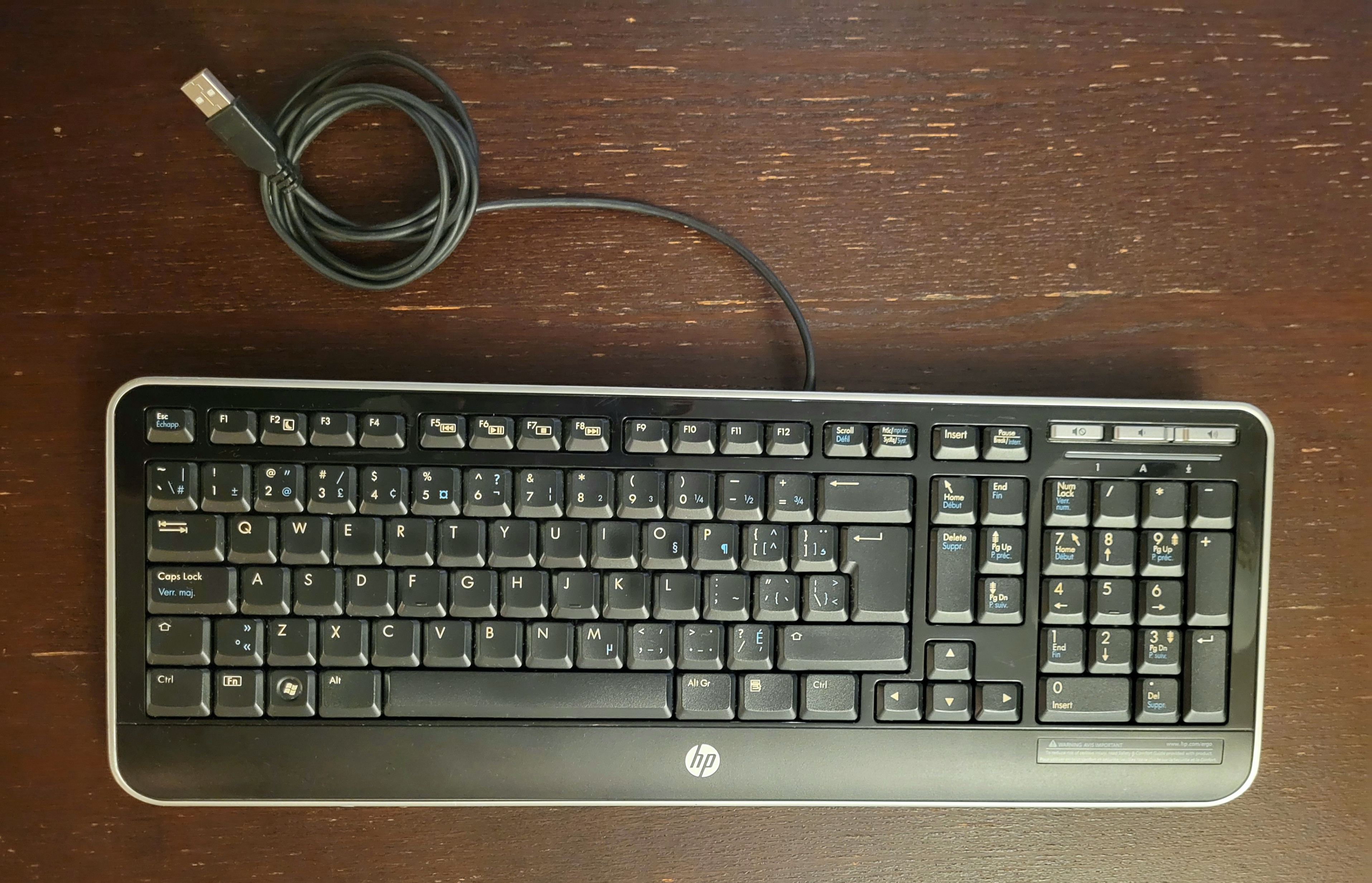 HP Multi Function Usb Keyboard