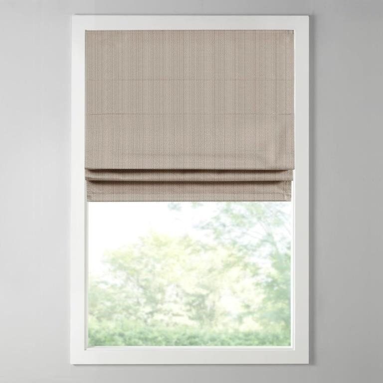 NEW Madison Park Roman Shade, Darkening Blind Cordless 29"x64" - photo 5