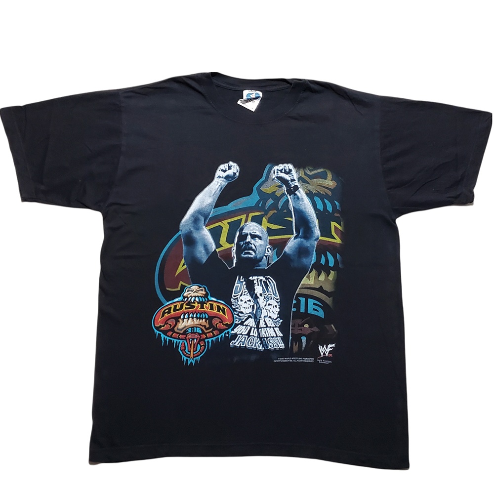 2002 Stone Cold Steve Austin WWF T-Shirt