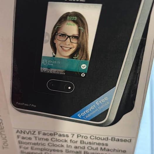 FacePass 7 Pro Cloud Face Time Clock, Employee Attendance, WiFi