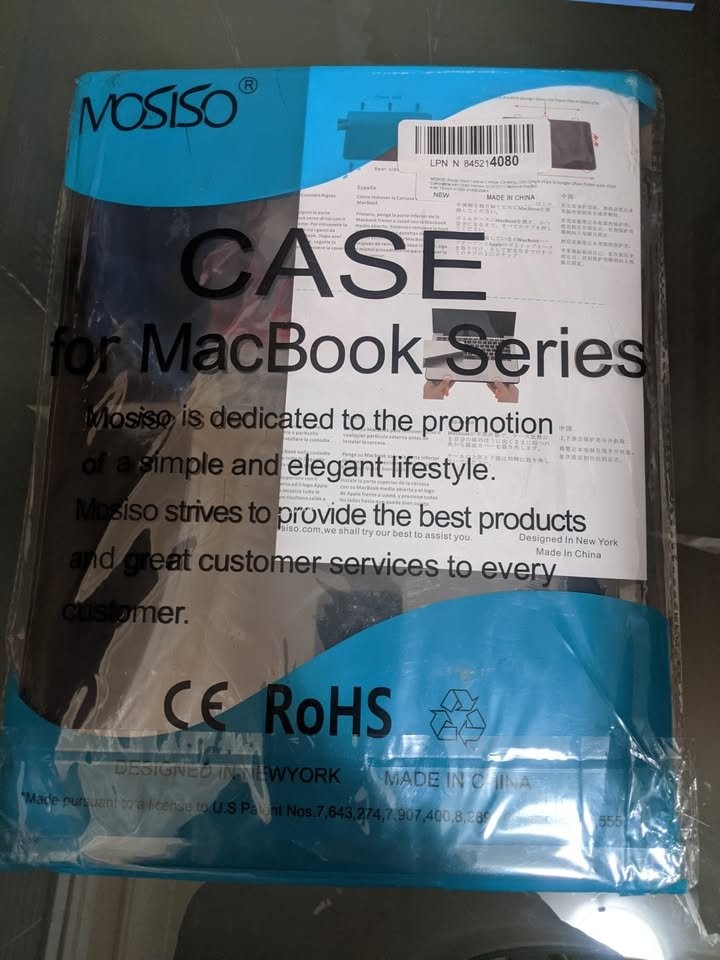 Plastic Hard Case for MacBook Pro 13 Case 2016-2017 - photo 2