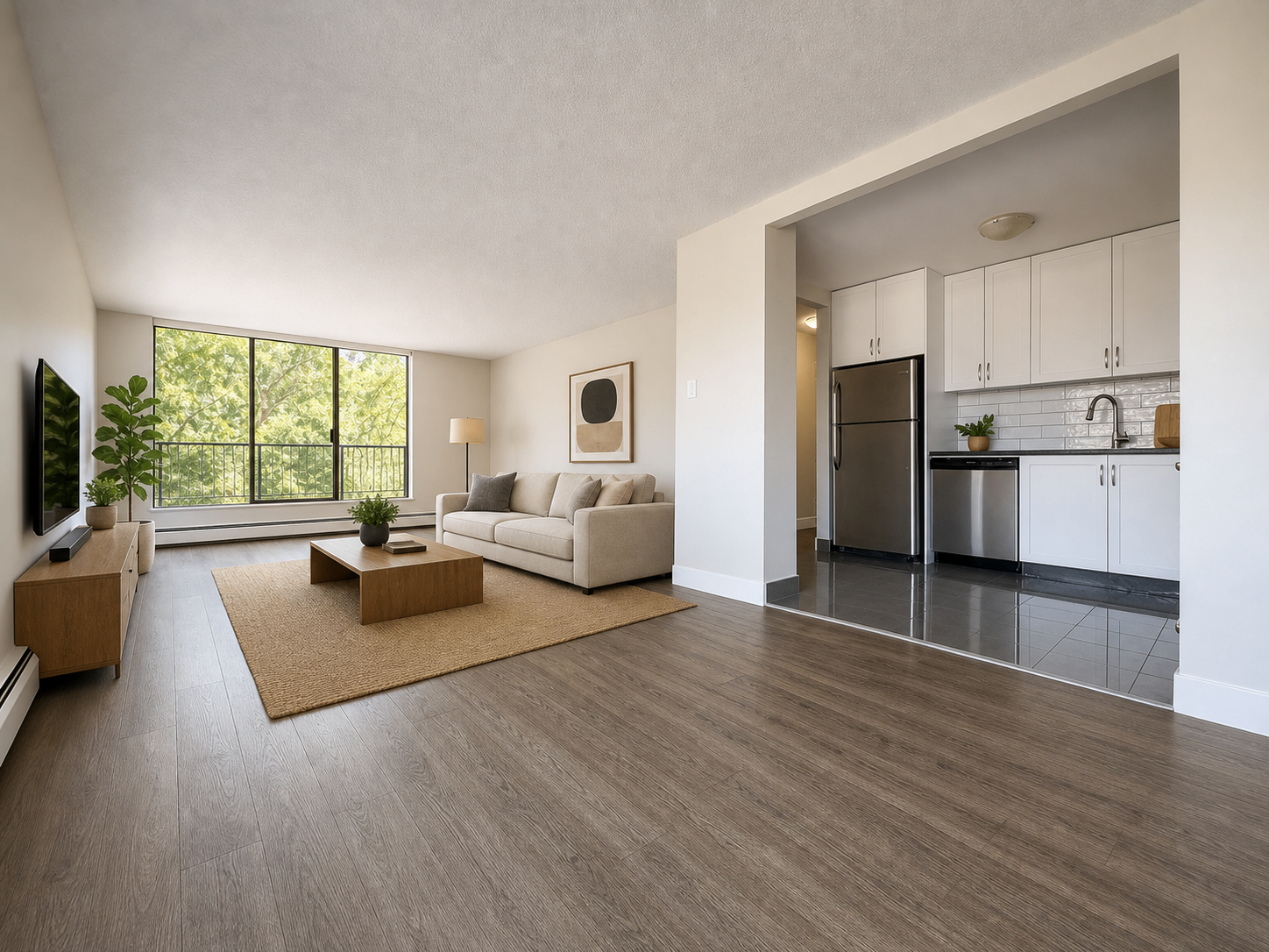 Three Bedroom Apartment Floor Plan - photo 4