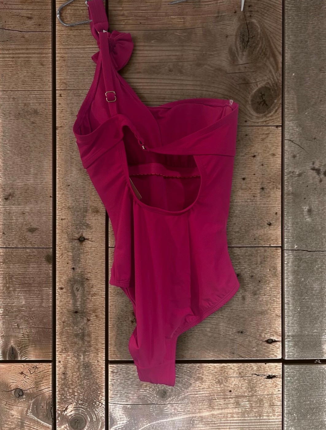 Womans Small One Shoulder Tummy Control Swimsuit NWT - photo 2