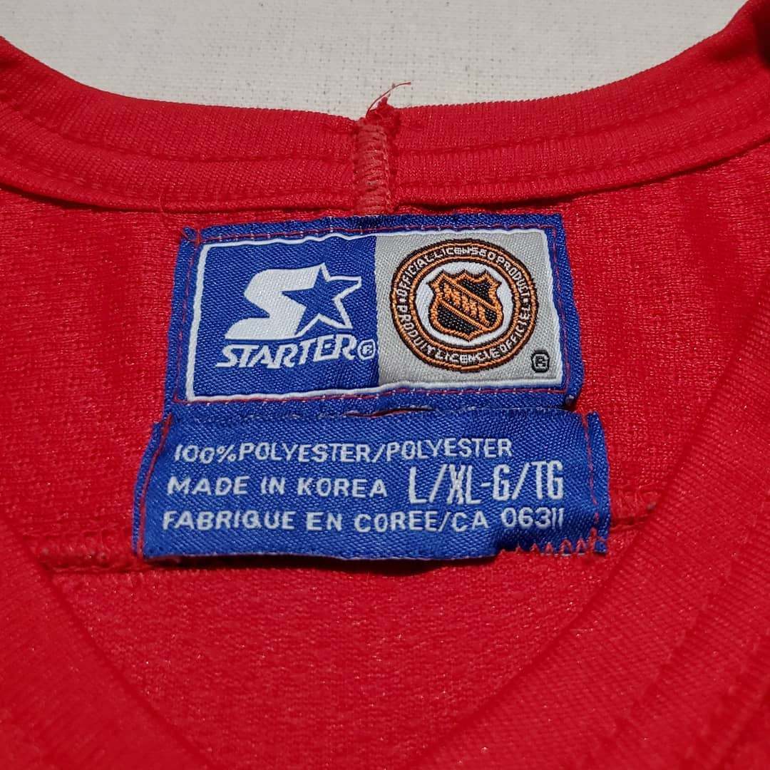 Vintage Detroit Red Wings Steve Yzerman Youth Starter Jersey - photo 3