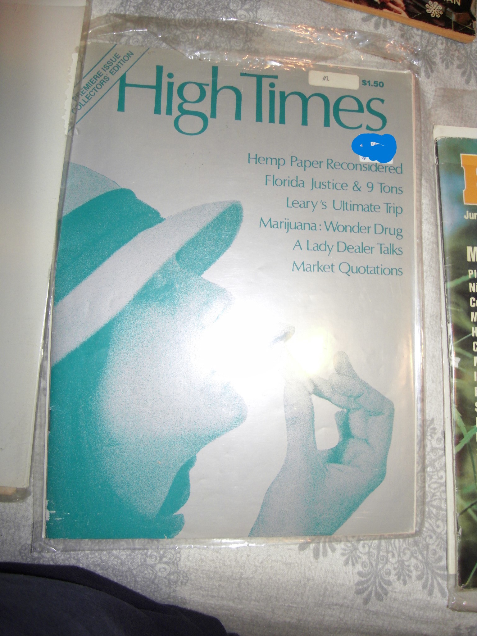 High Times Magazine Premiere Issue Collectors Edition