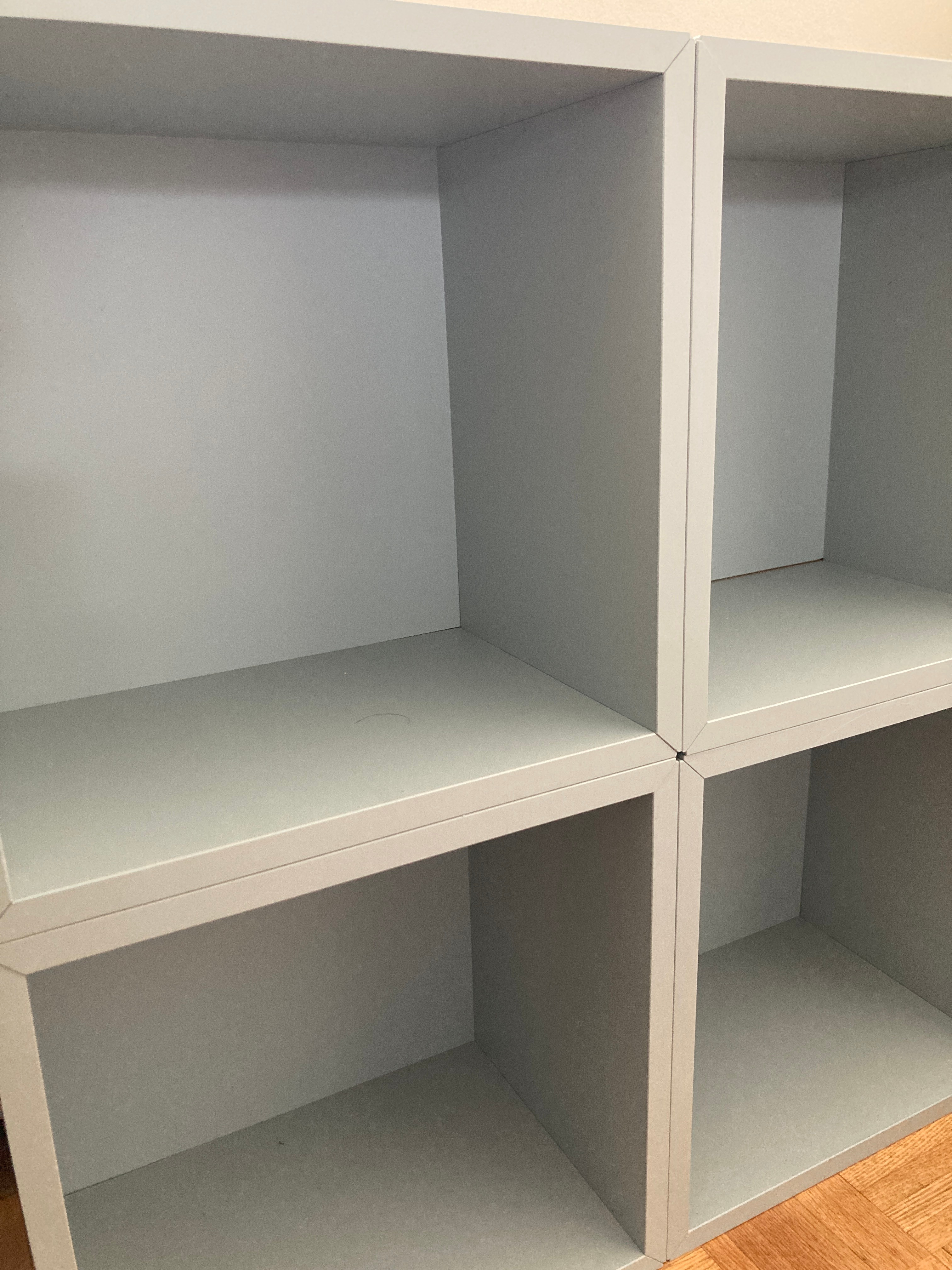 Set of 6 IKEA EKET cabinets, light grey-blue - photo 3