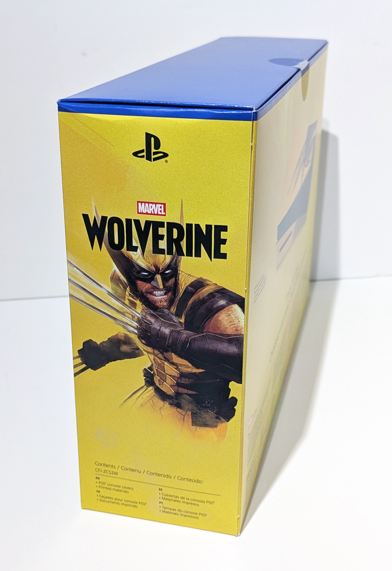 PS5 Slim Marvel's Wolverine Yellow Limited Edition Cover - NEW - photo 4