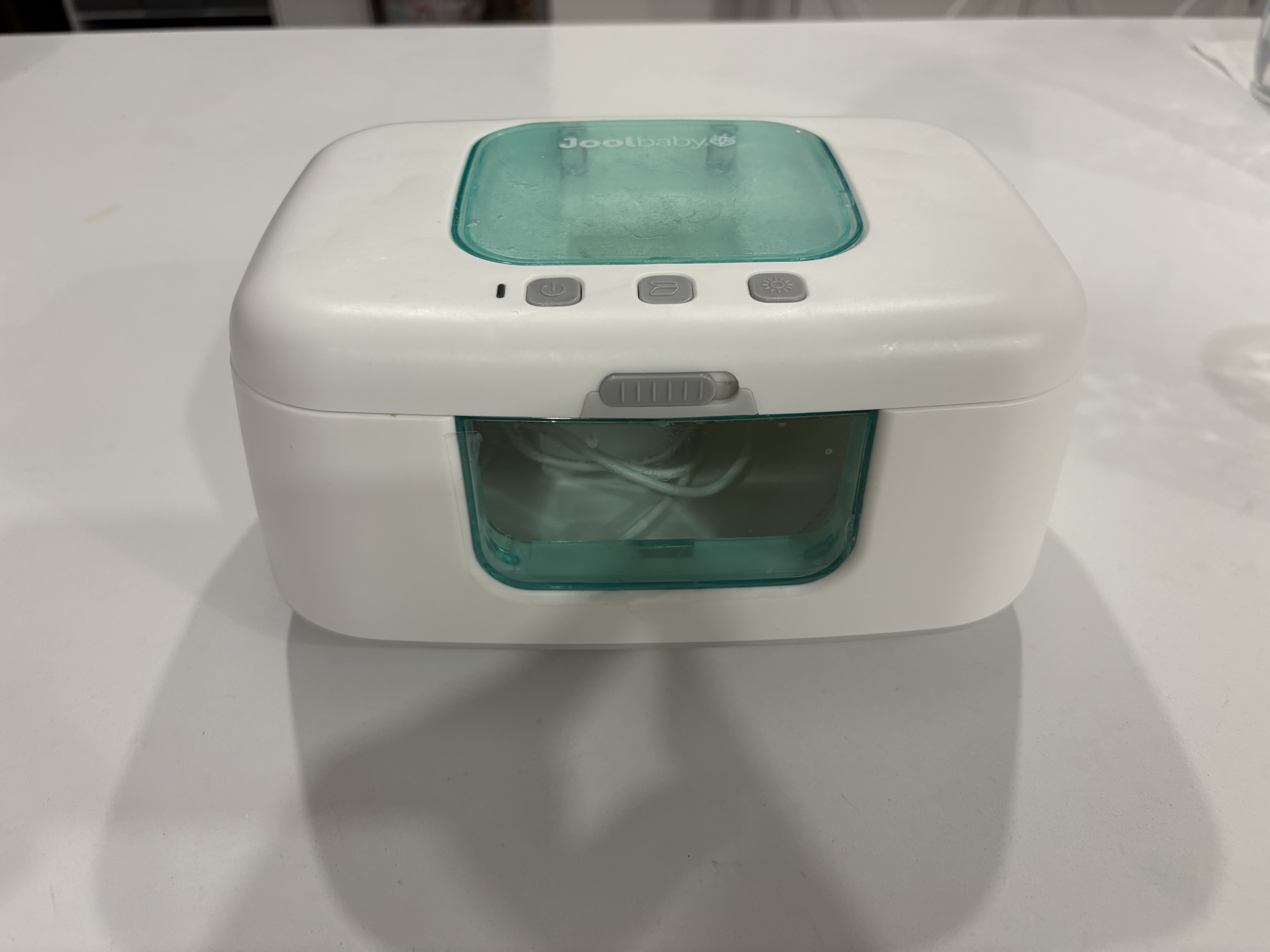 Baby Wipe Warmer & Dispenser with LED Changing Light