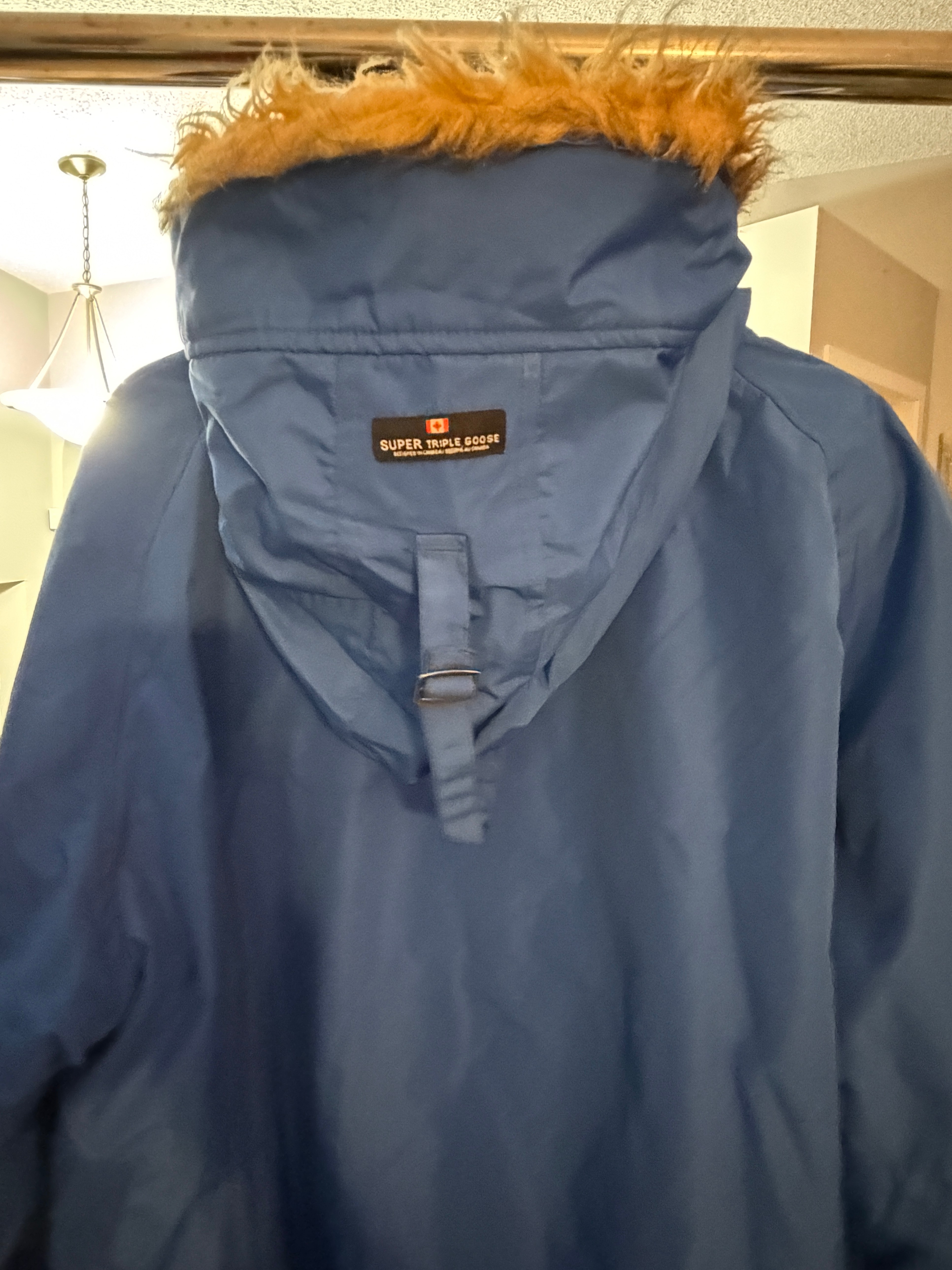 Canada Weathergear Super Triple Goose Parka Blue XL - photo 5