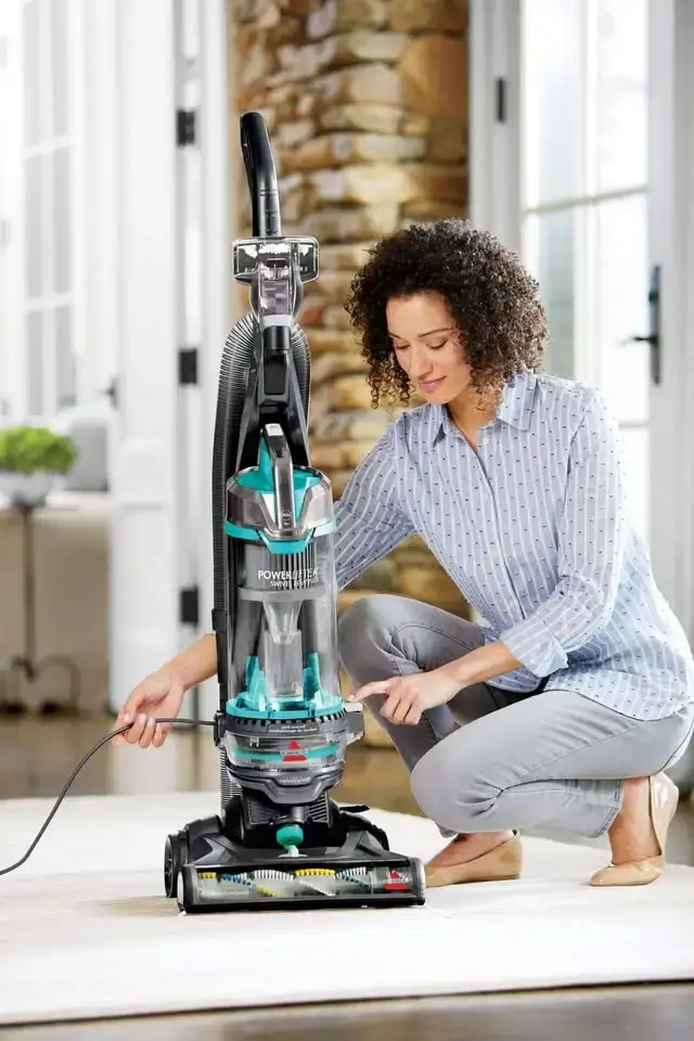 BISSELL PowerLifter Swivel Rewind Bagless Upright Corded Vacuum - photo 4