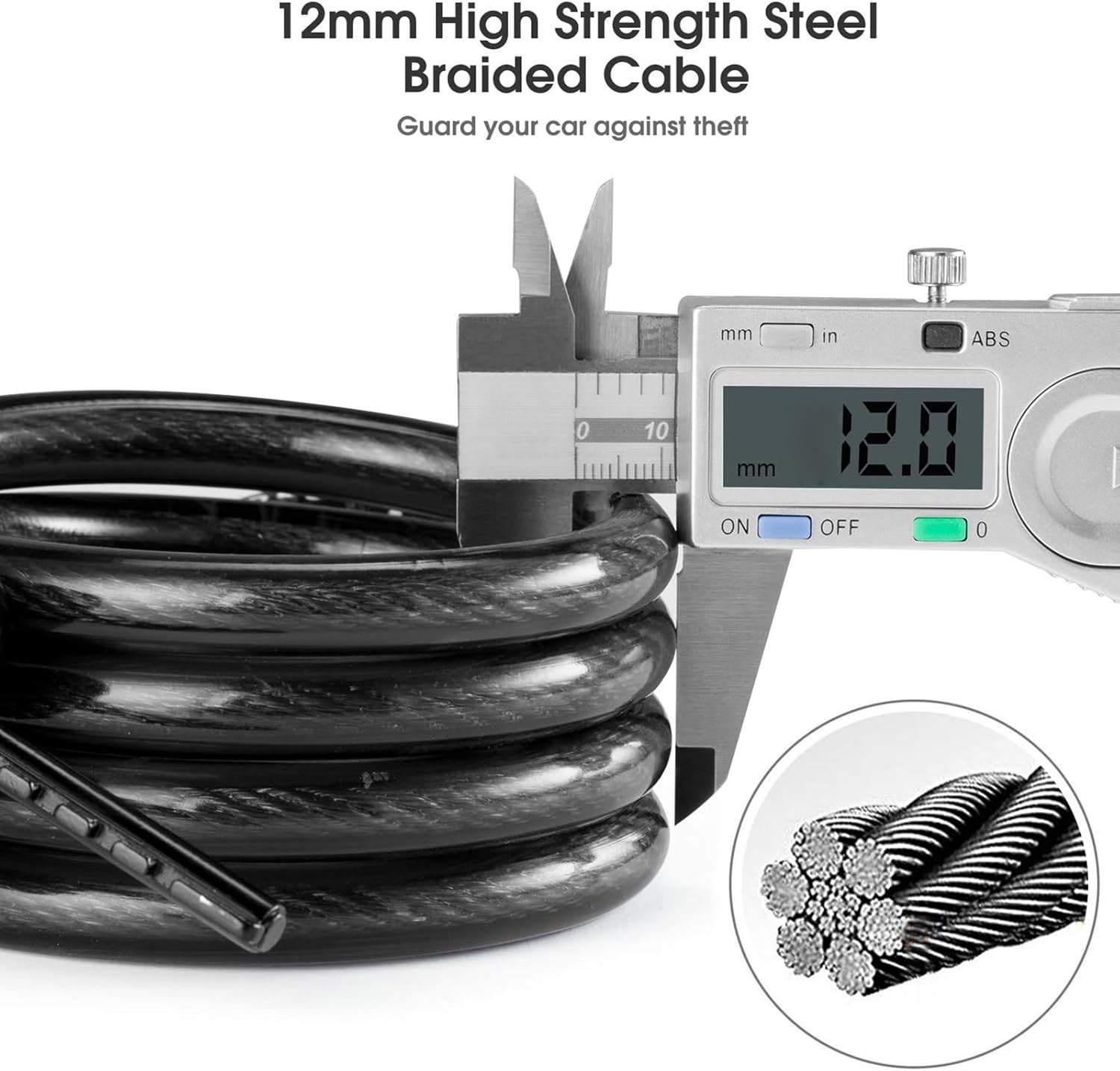 Brand New Bike Cable Combination Lock / Bike Lock - photo 2