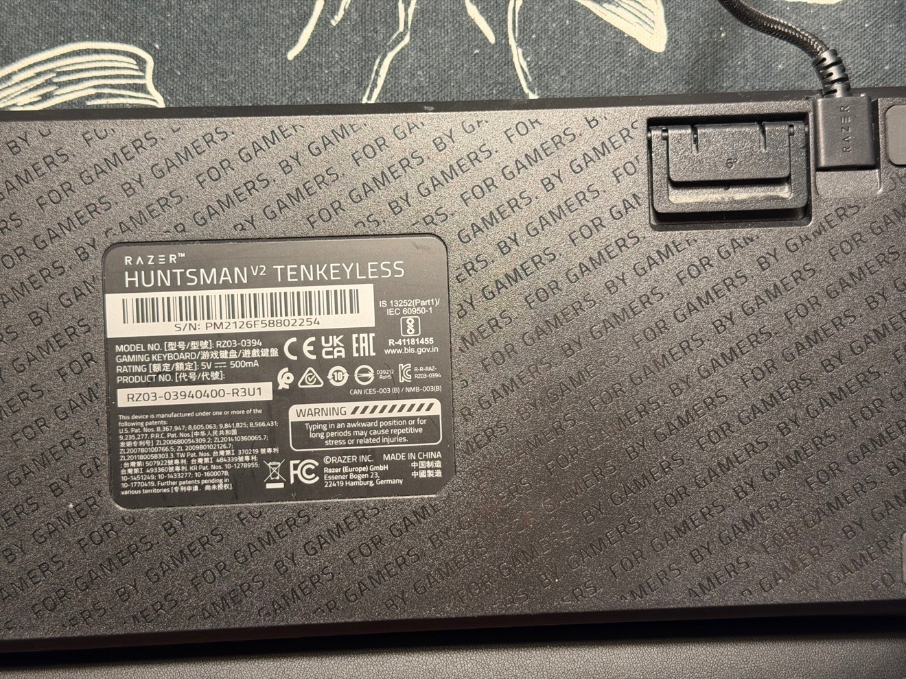 Razer Huntsman V2 Tenkeyless Gaming Keyboard - photo 2